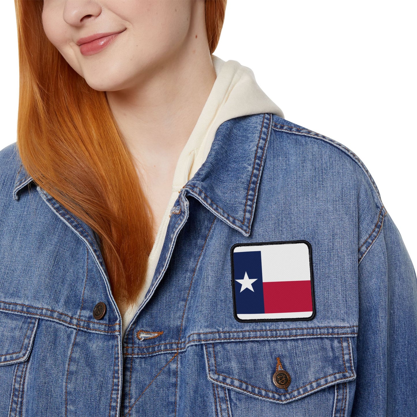 Flag Village Texas State Flag Embroidery Iron-On Patches