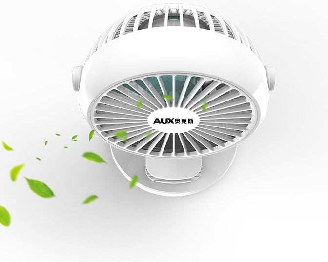 Flag Village Portable Mini Desktop Fan Silent High Wind Power Cordless Rechargeable Fan Cooler Small Fan For Students Office Gifts