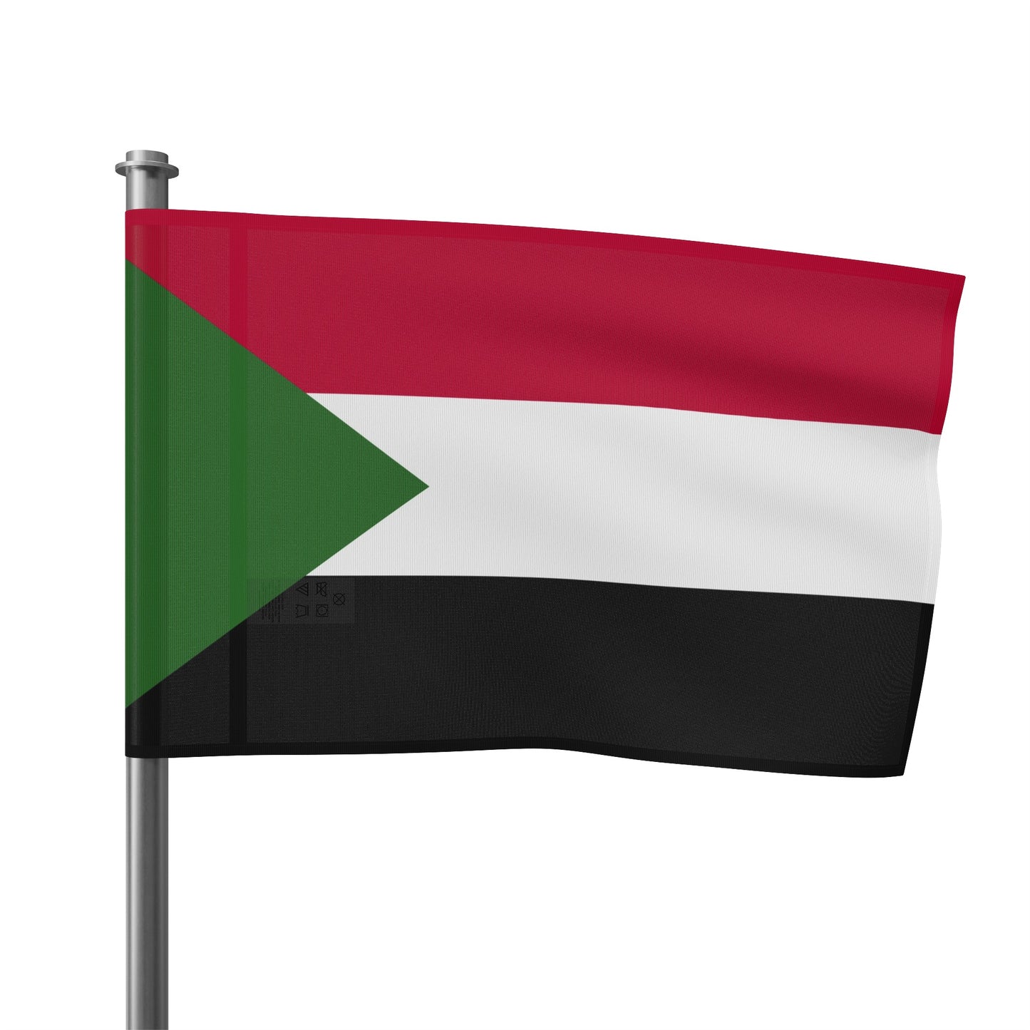 Flag Village Sudan Flag 18" x 12" / 36" x 24" / 60" x 36"