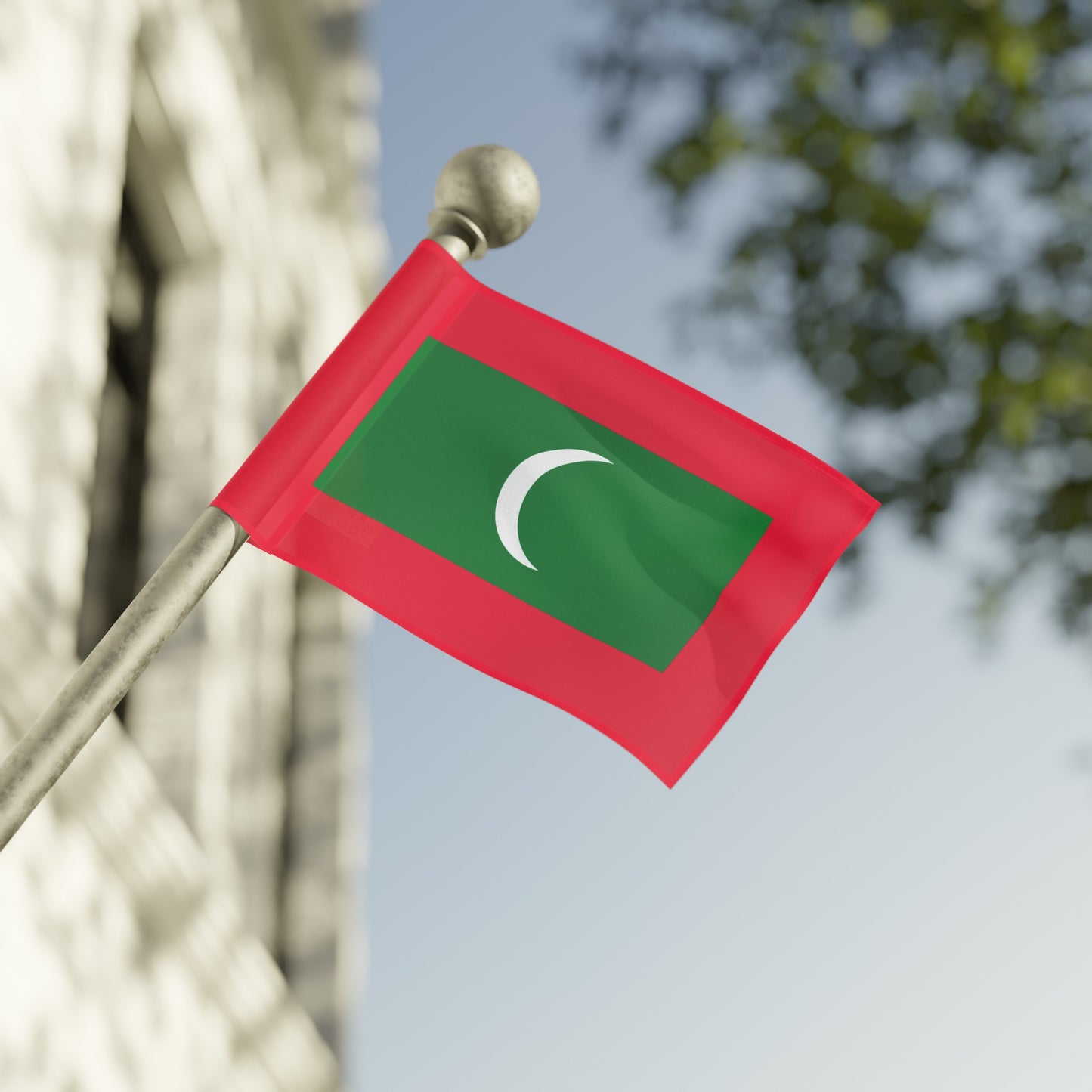 Flag Village Maldives Flag 18" x 12" / 36" x 24" / 60" x 36"