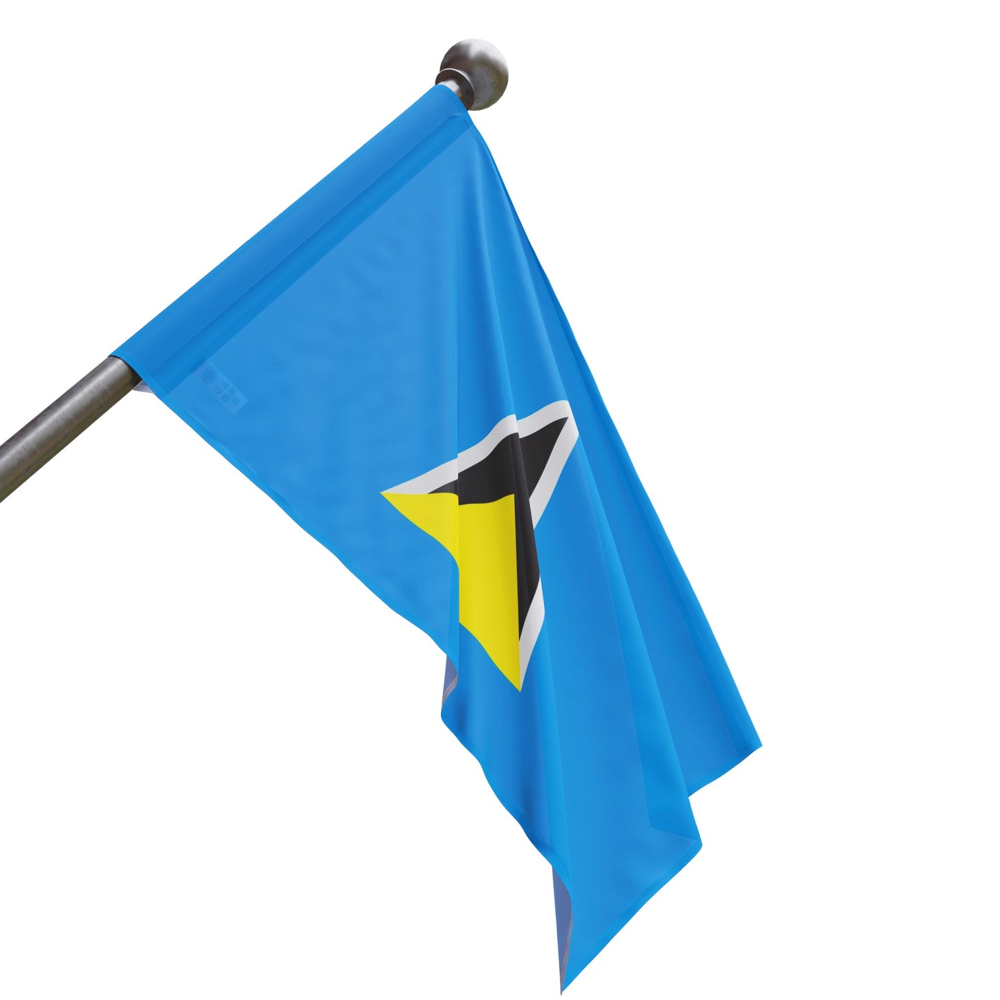 Flag Village Saint Lucia Flag 18" x 12" / 36" x 24" / 60" x 36"