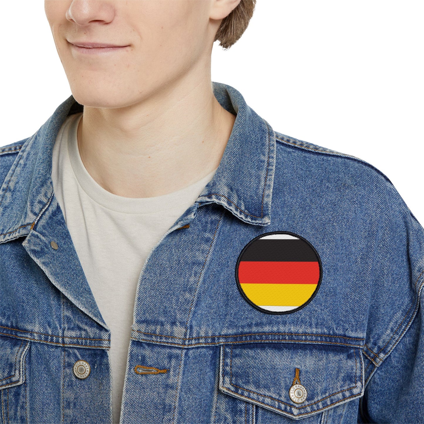 Flag Village Germany Flag Embroidery Iron-On Patches