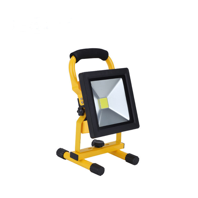 Flag Village Ultrathin rechargeable led flood light 10W waterproof IP65 portable Spotlight Outdoor Floodlight lamp camping light