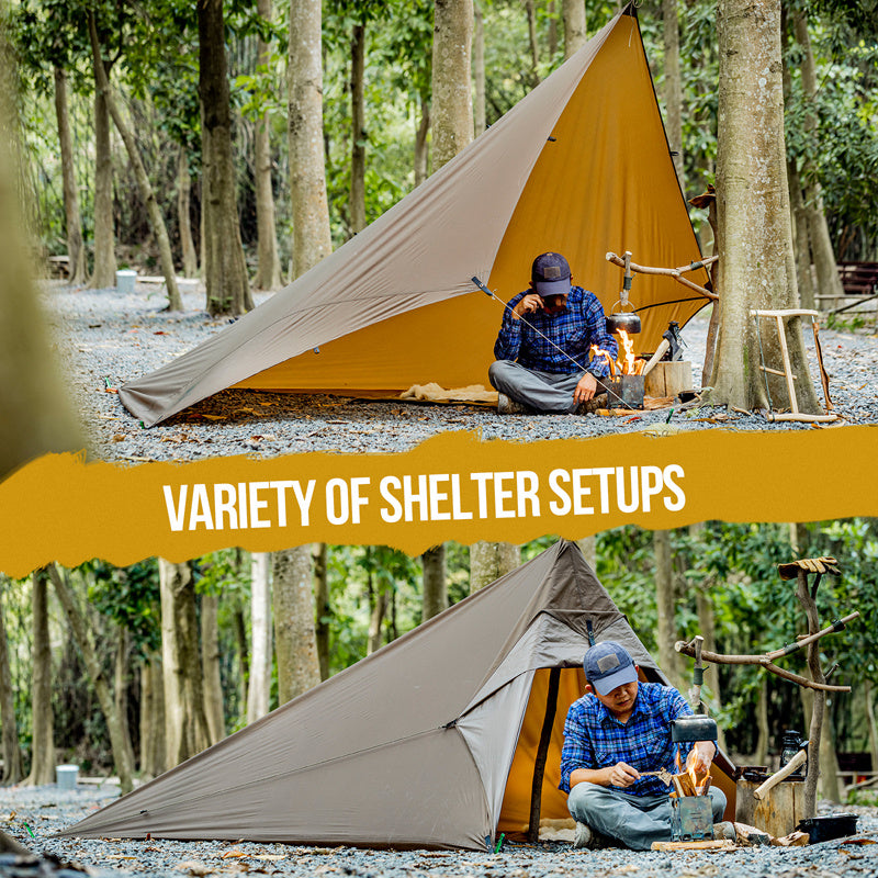 Flag Village Sunscreen Waterproof Camping Barbecue Leisure Awning