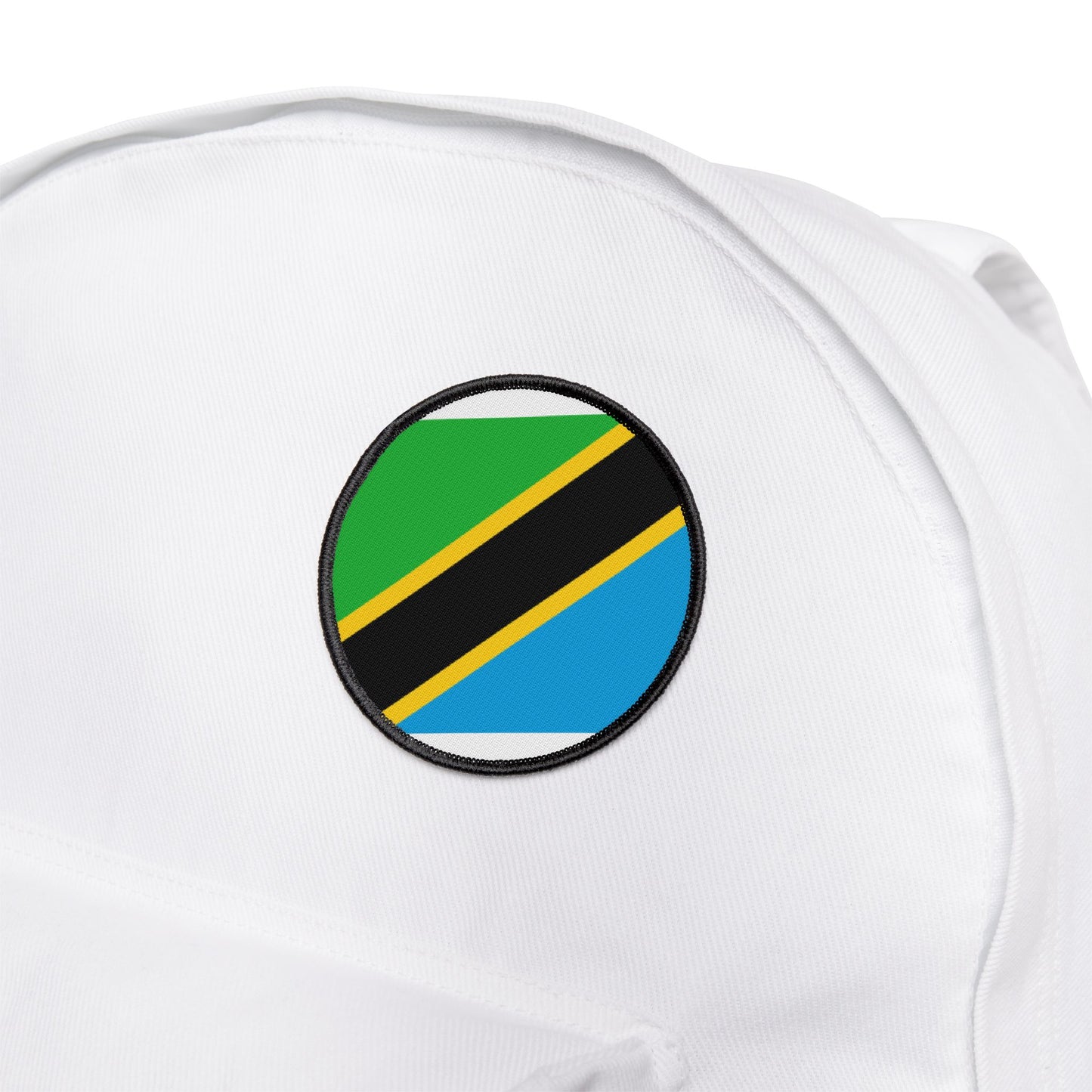Flag Village Tanzania Flag Embroidery Iron-On Patches