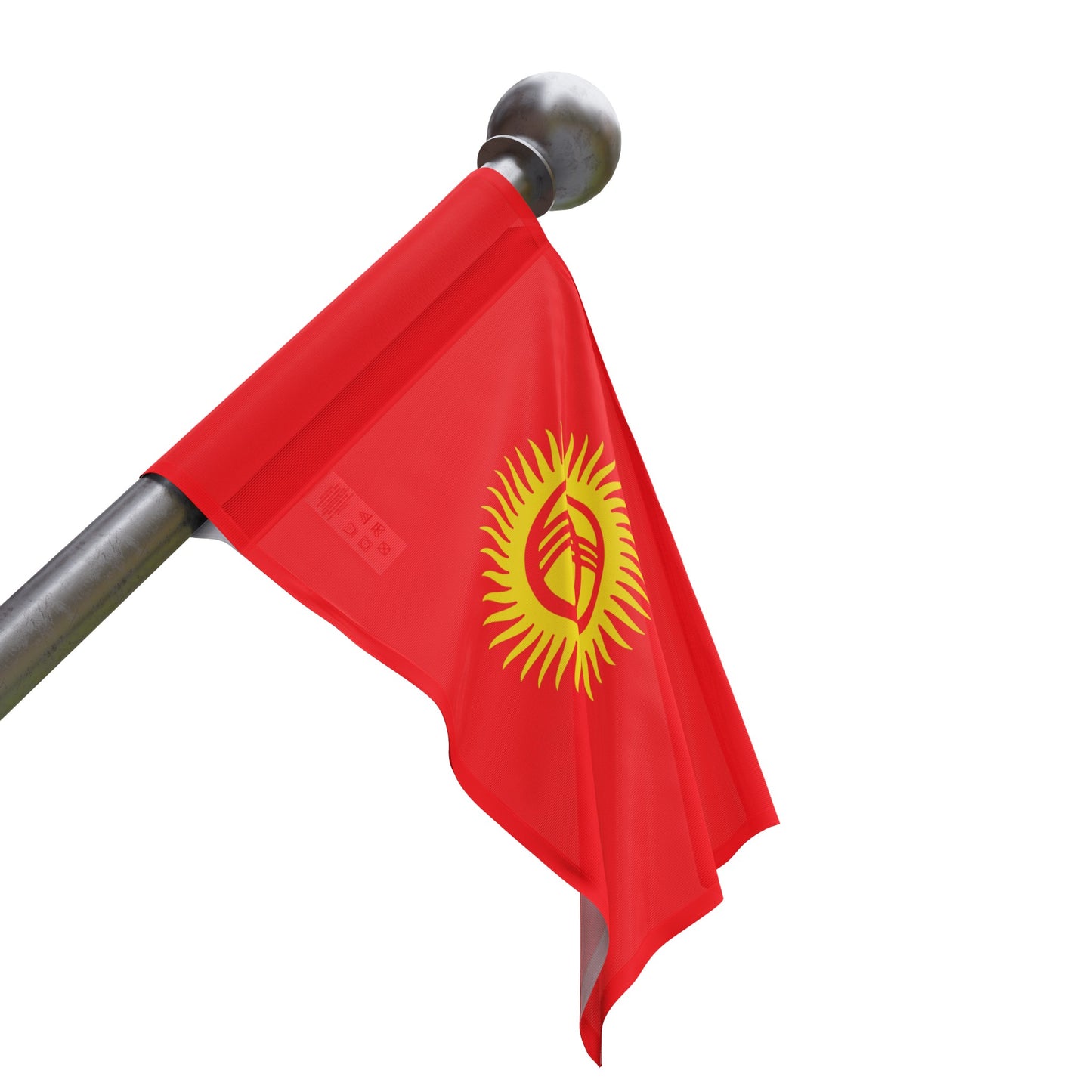 Flag Village Kyrgyzstan Flag 18" x 12" / 36" x 24" / 60" x 36"