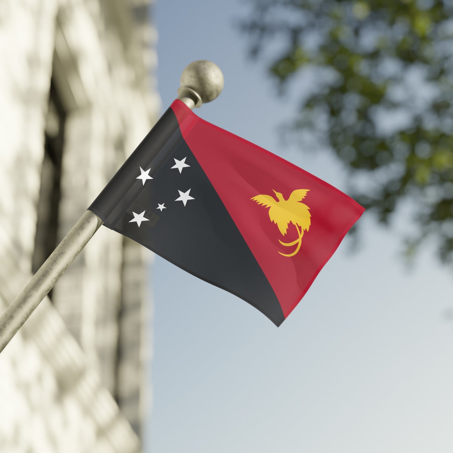 Flag Village Papua New Guinea Flag 18" x 12" / 36" x 24" / 60" x 36"