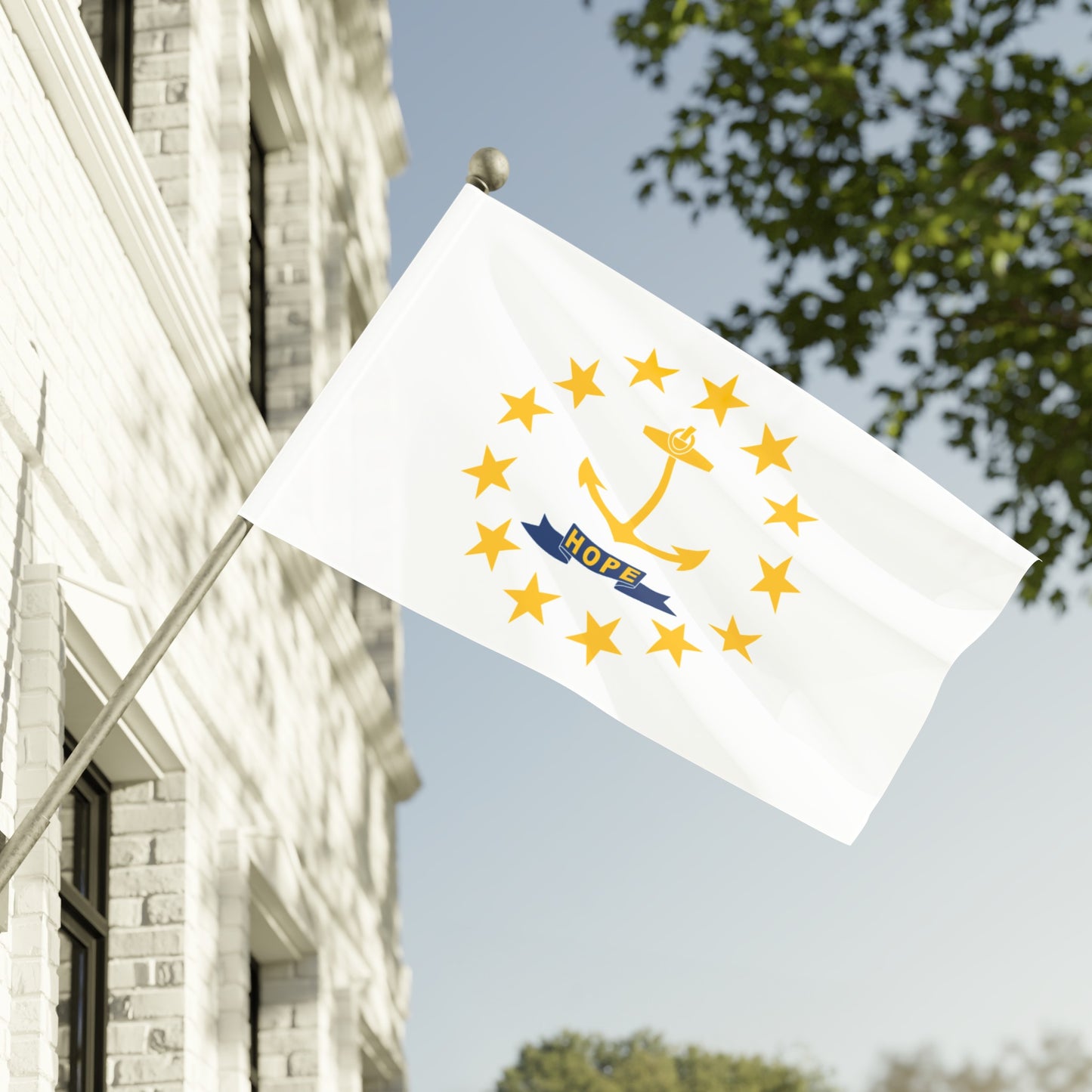 Flag Village USA Rhode Island State Flag 18" x 12" / 36" x 24" / 60" x 36"
