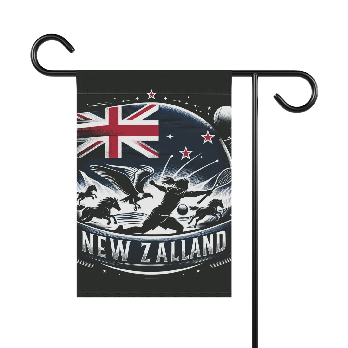 Flag Village New Zealand Flag Sporting Garden & House Banner NZL0004