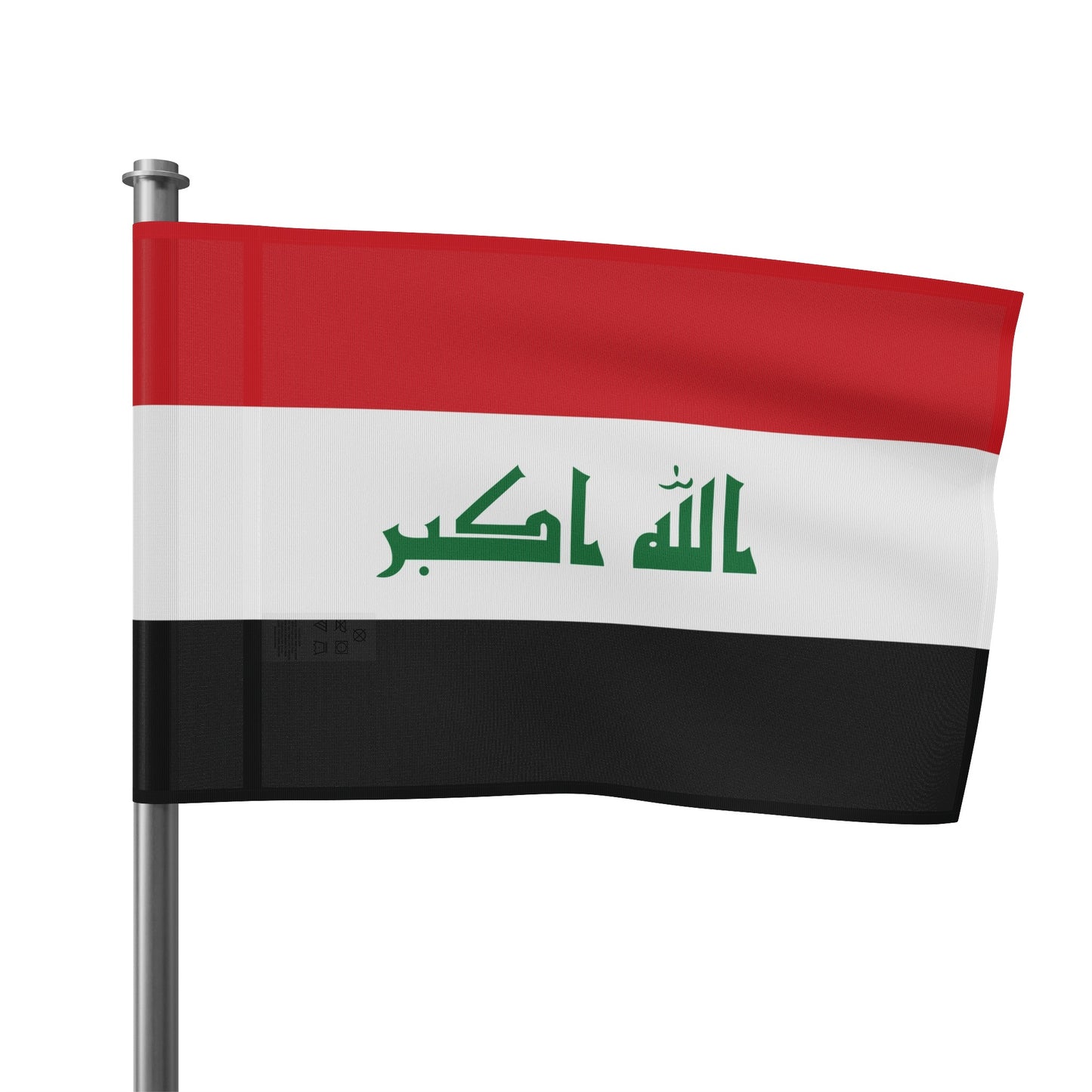 Flag Village Iraq Flag 18" x 12" / 36" x 24" / 60" x 36"