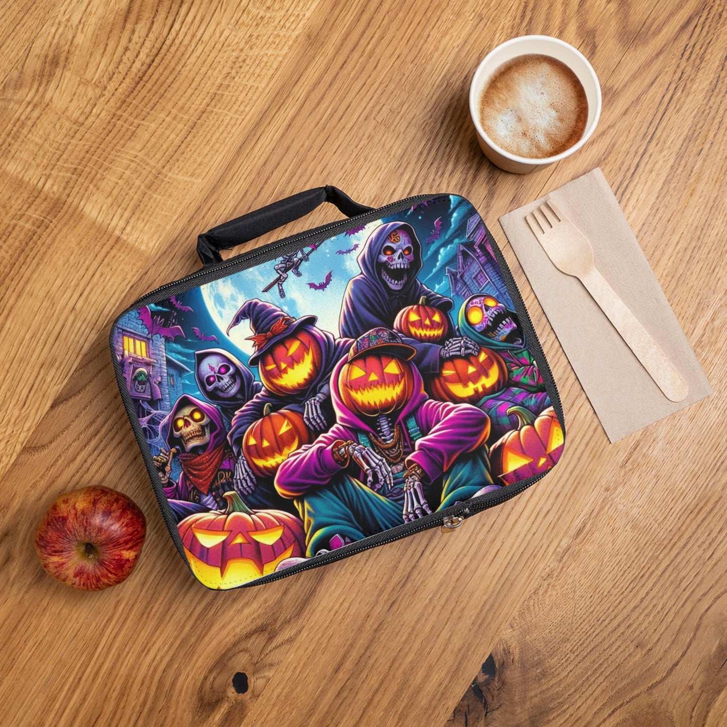 Flag Village Halloween Witch Lunch Bag HW0117