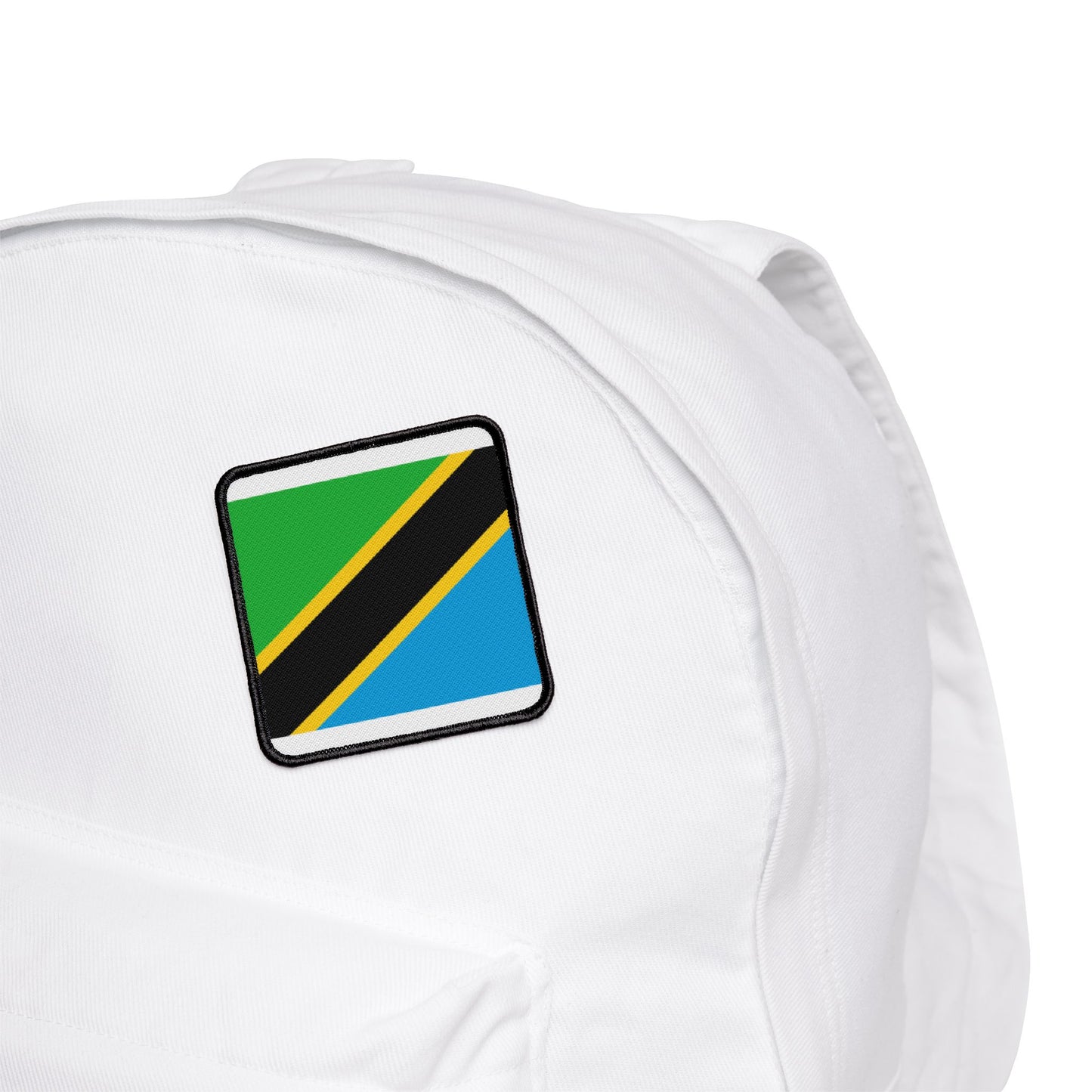 Flag Village Tanzania Flag Embroidery Iron-On Patches