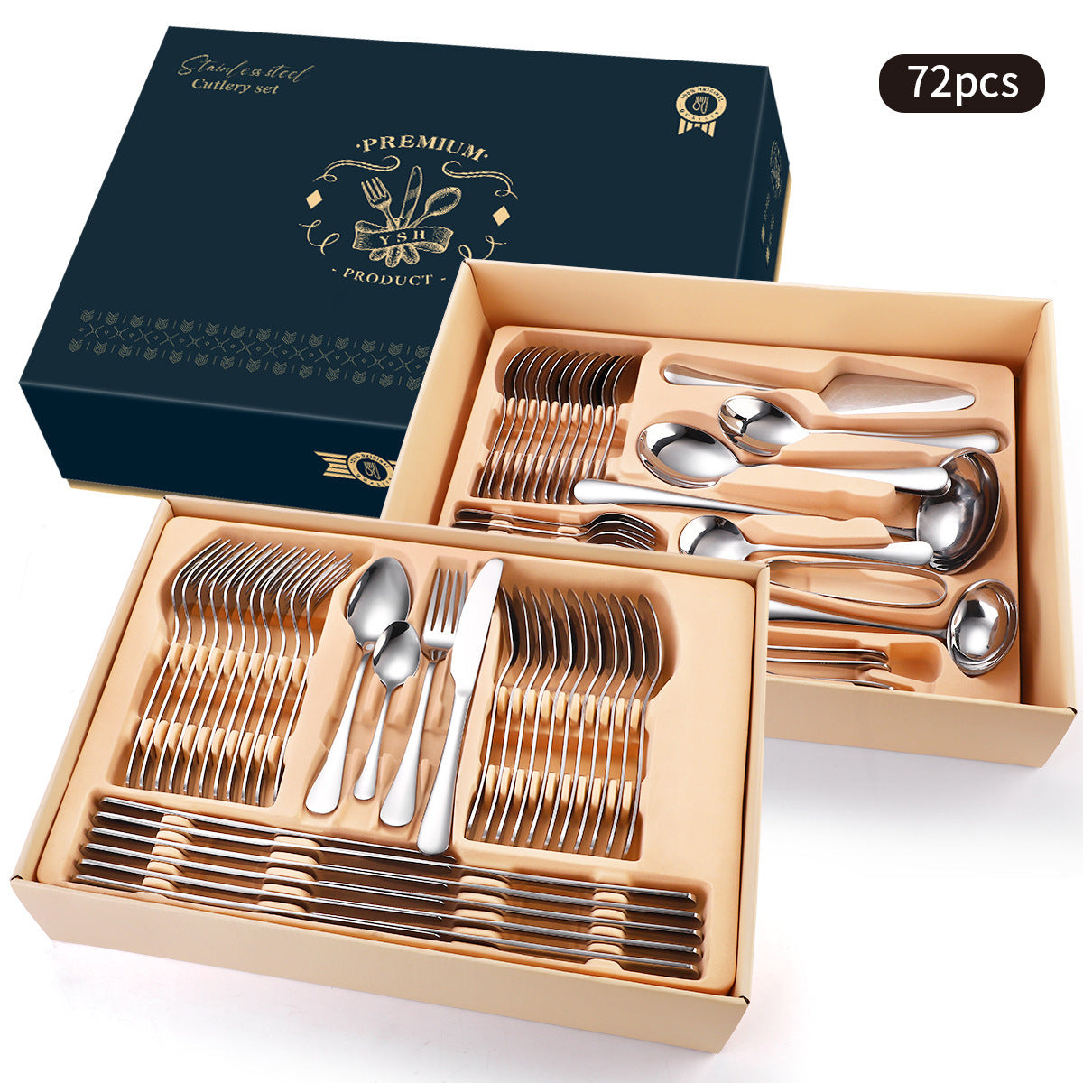 Flag Village Stainless Steel Tableware Gift Box Set