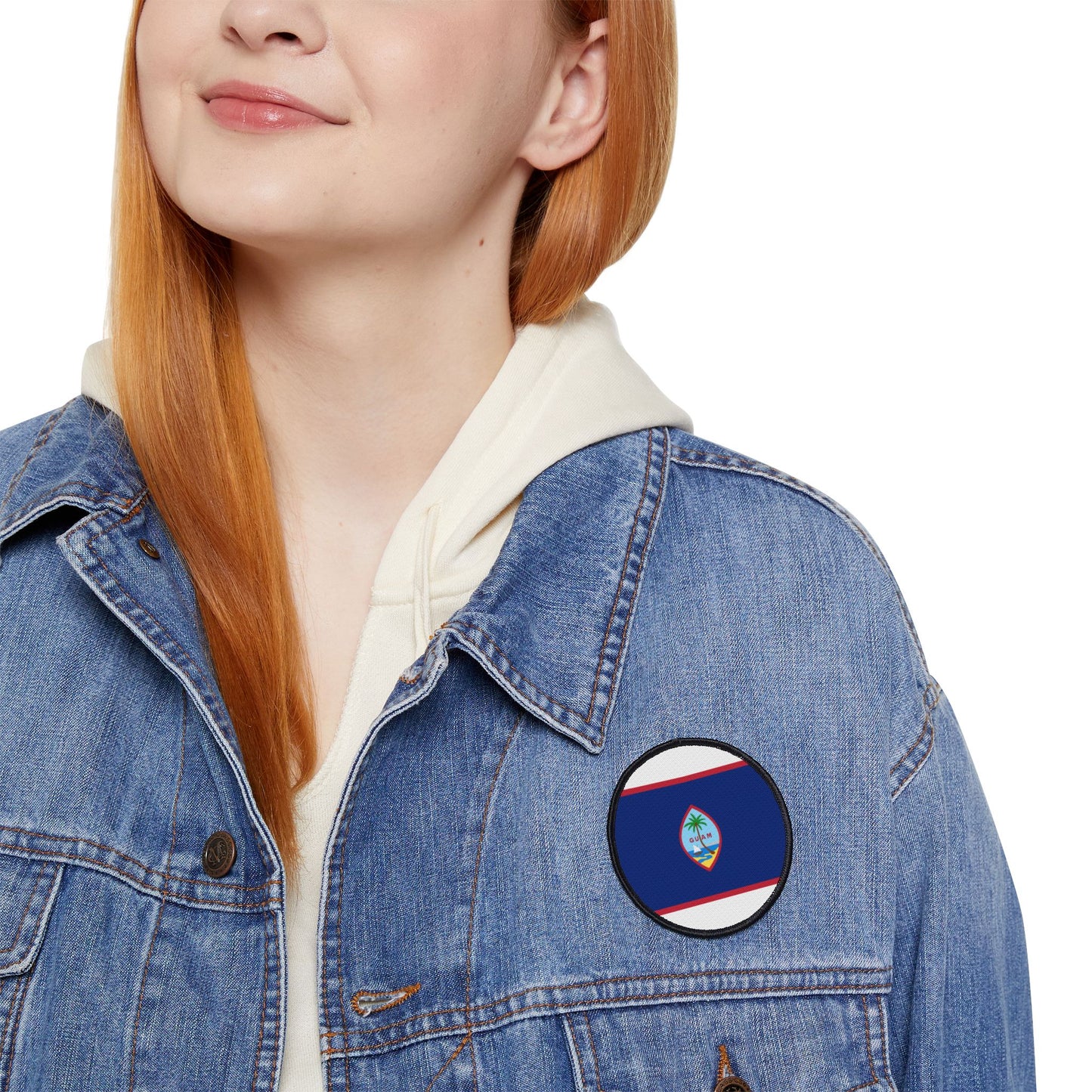 Flag Village Guam State Flag Embroidery Iron-On Patches