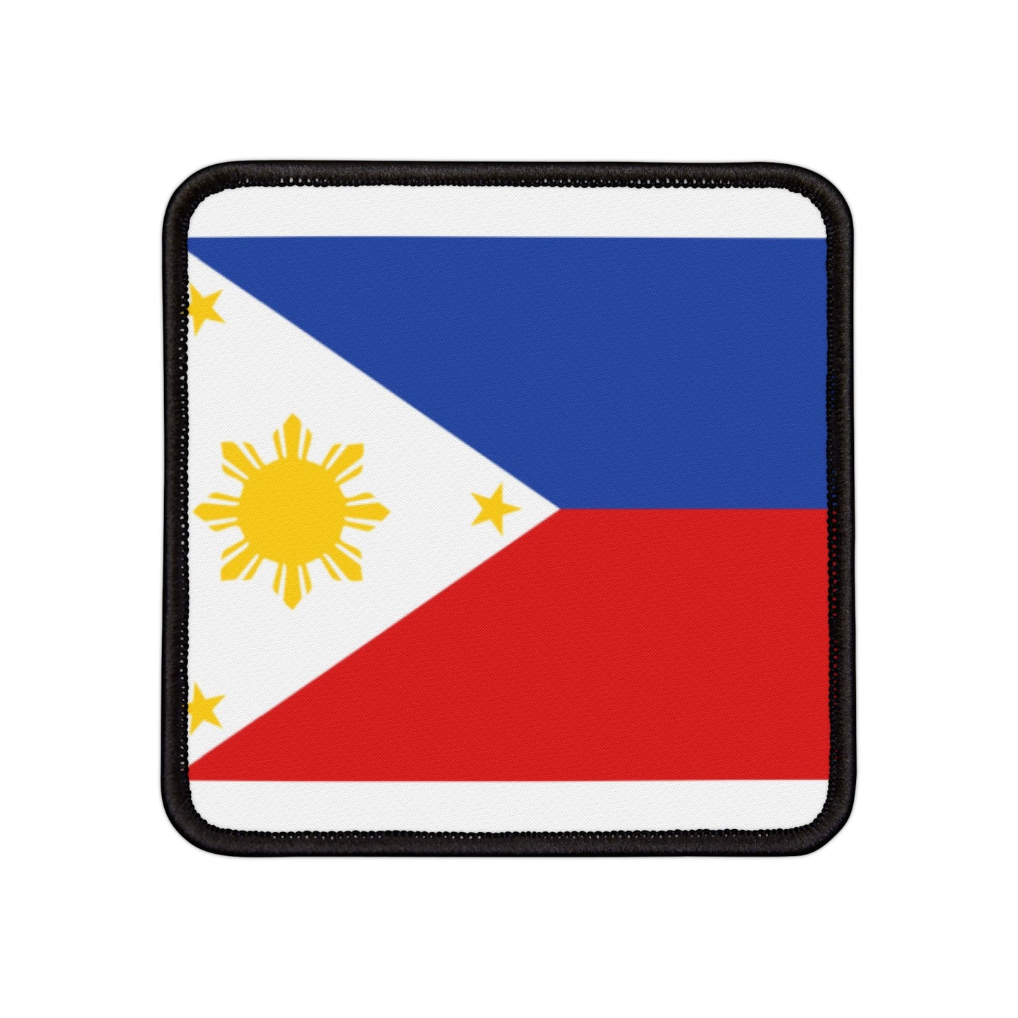 Flag Village Philippines Flag Embroidery Iron-On Patches