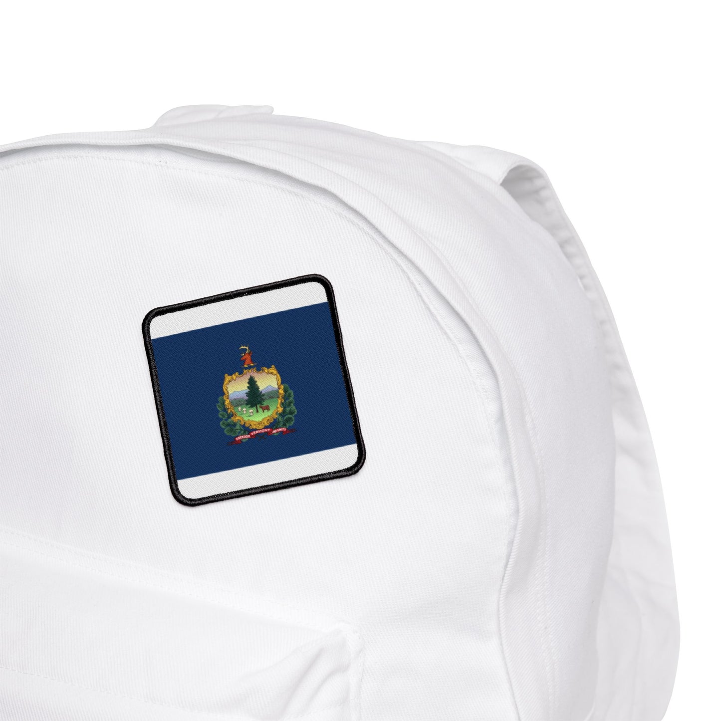 Flag Village Vermont State Flag Embroidery Iron-On Patches