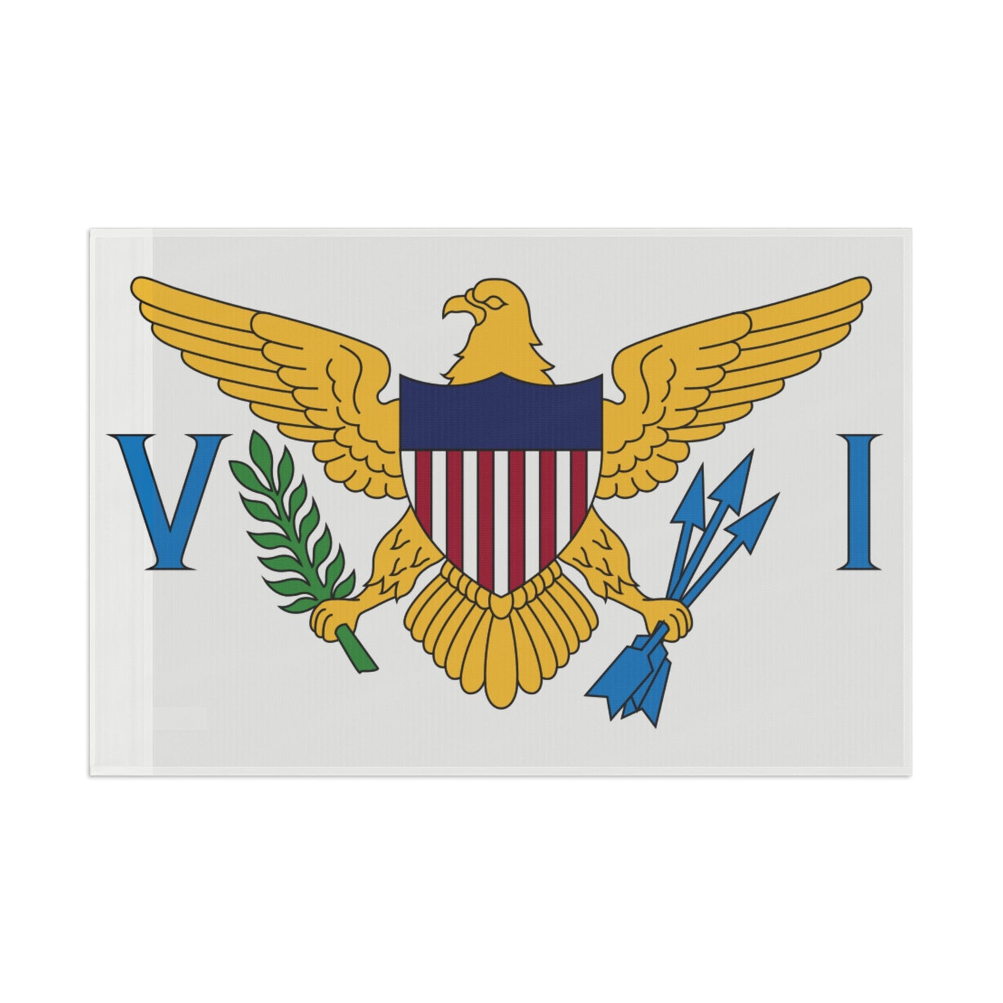 Flag Village USA U.S. Virgin Islands State Flag 18" x 12" / 36" x 24" / 60" x 36"