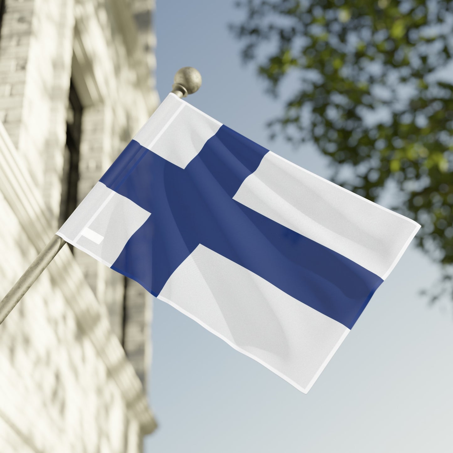 Flag Village Finland Flag 18" x 12" / 36" x 24" / 60" x 36"