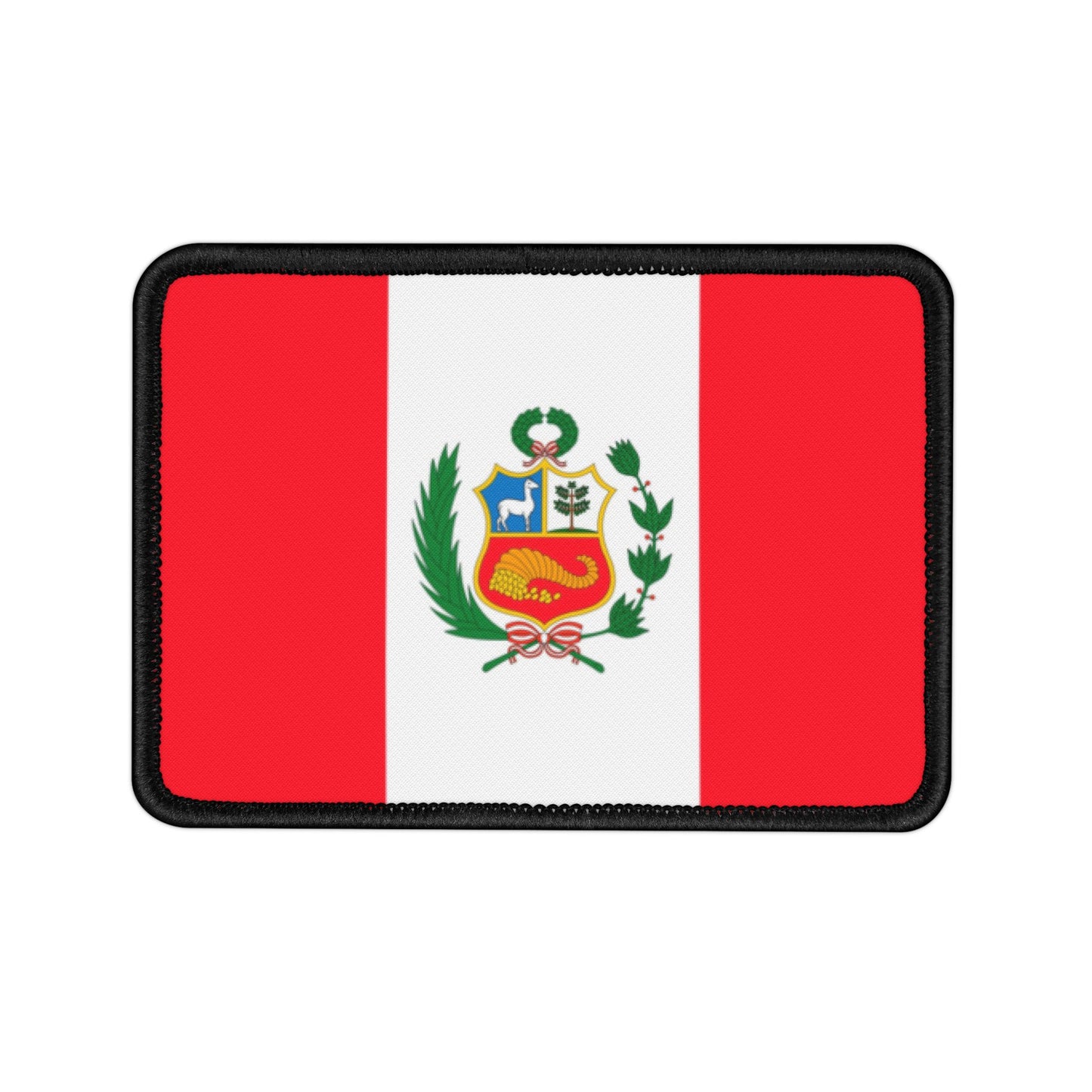 Flag Village Peru Flag Embroidery Iron-On Patches