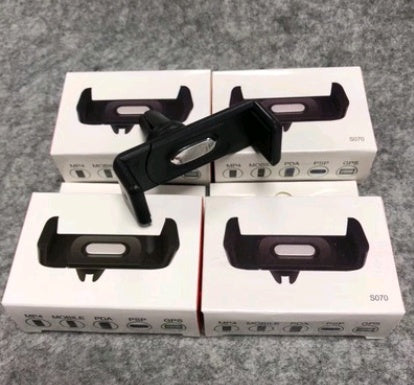Flag Village Auto Tools Car Phone Holder For Phone In Car Air Vent Mount Stand No Magnetic Mobile Phone Holder Universal Gravity Smartphone Cell Support