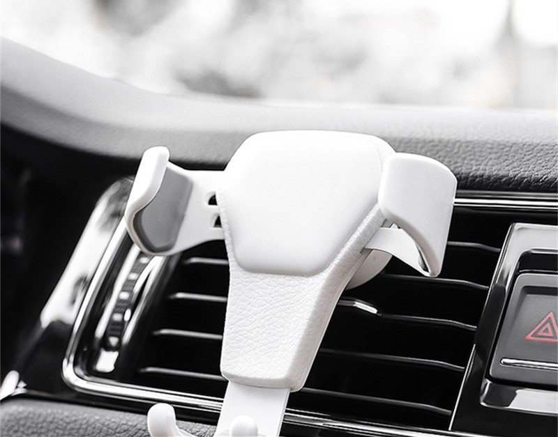 Flag Village Auto Tools Car Phone Holder For Phone In Car Air Vent Mount Stand No Magnetic Mobile Phone Holder Universal Gravity Smartphone Cell Support