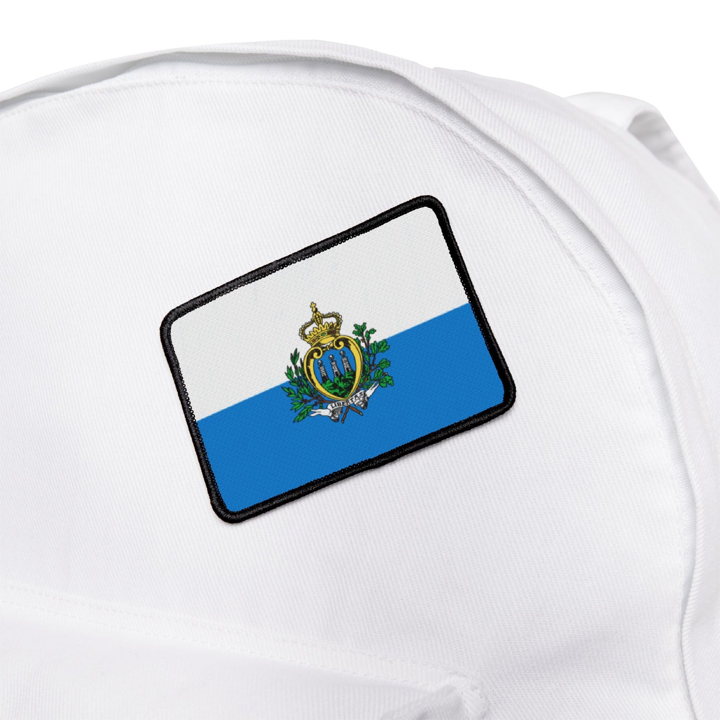 Flag Village San Marino Flag Embroidery Iron-On Patches