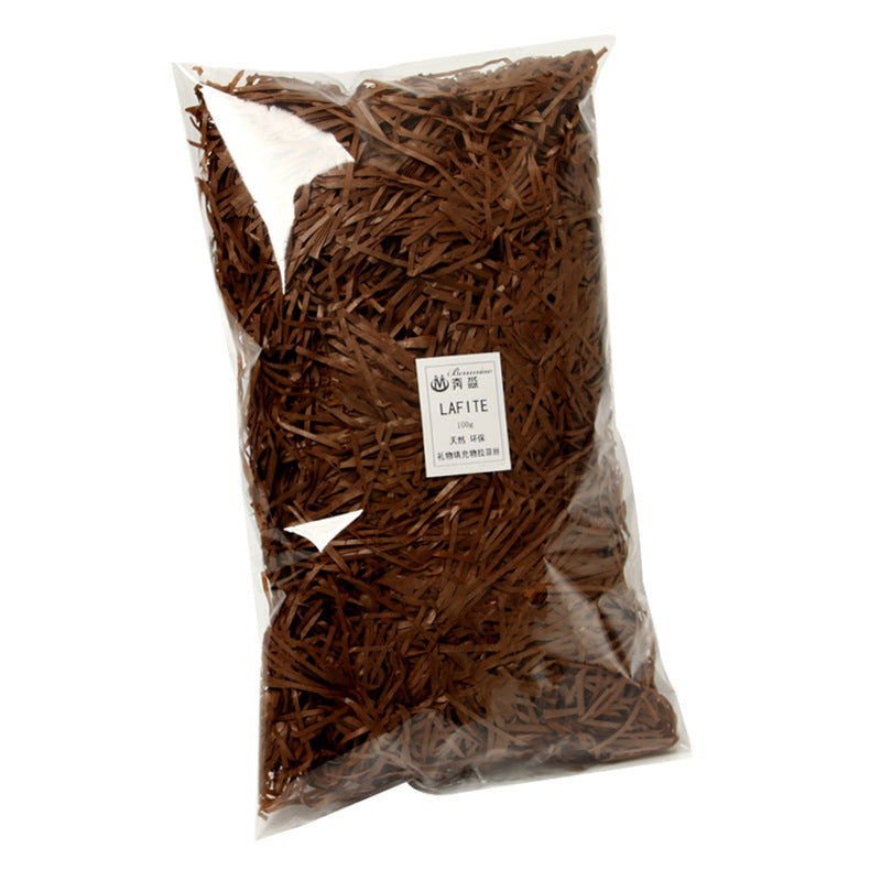 Flag Village Gift box decoration raffia shredded paper