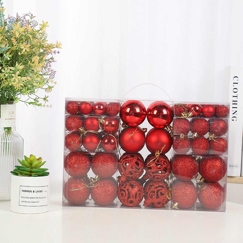 Flag Village Christmas ball gift box