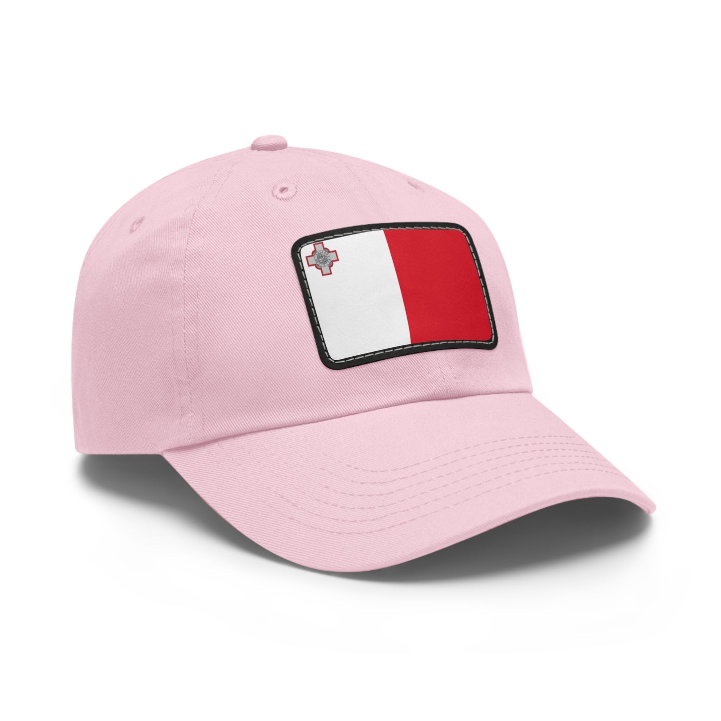 Flag Village Malta Flag Hat Cap with Leather Patch