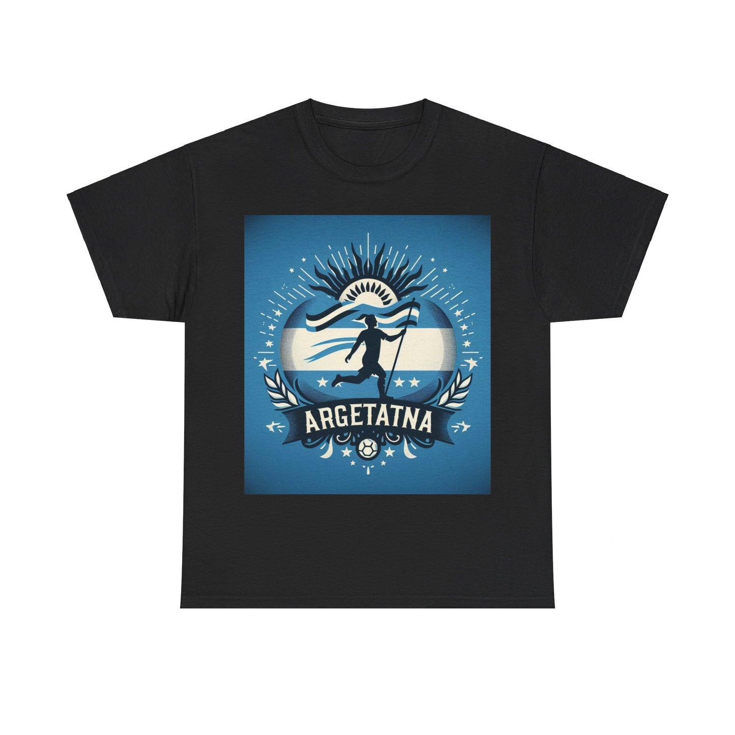Flag Village Argentina Sporting Flag T-SHIRT Heavy Cotton Tee ARG0007