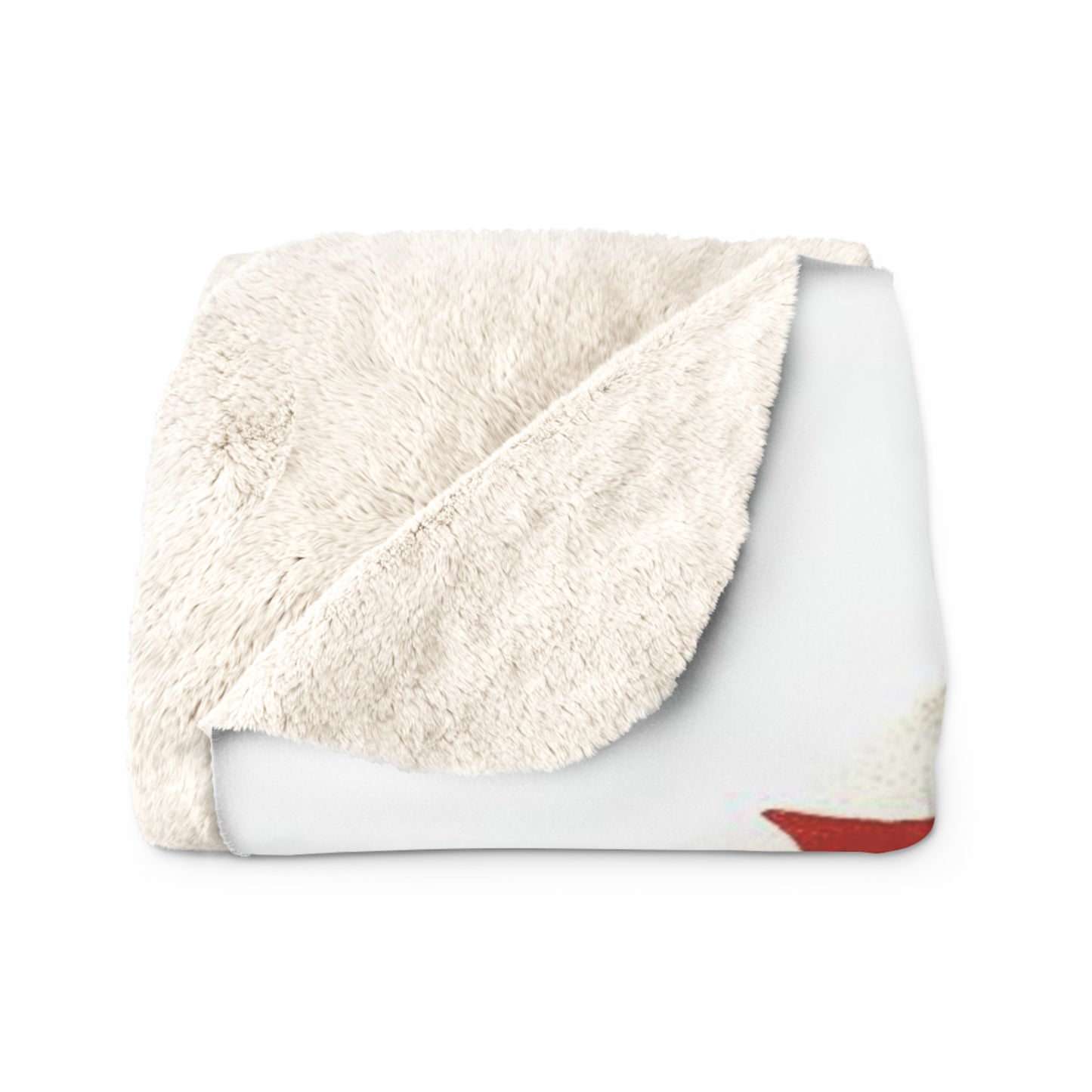 Flag Village Georgia Sporting Flag Sherpa Fleece Blanket GEO0004
