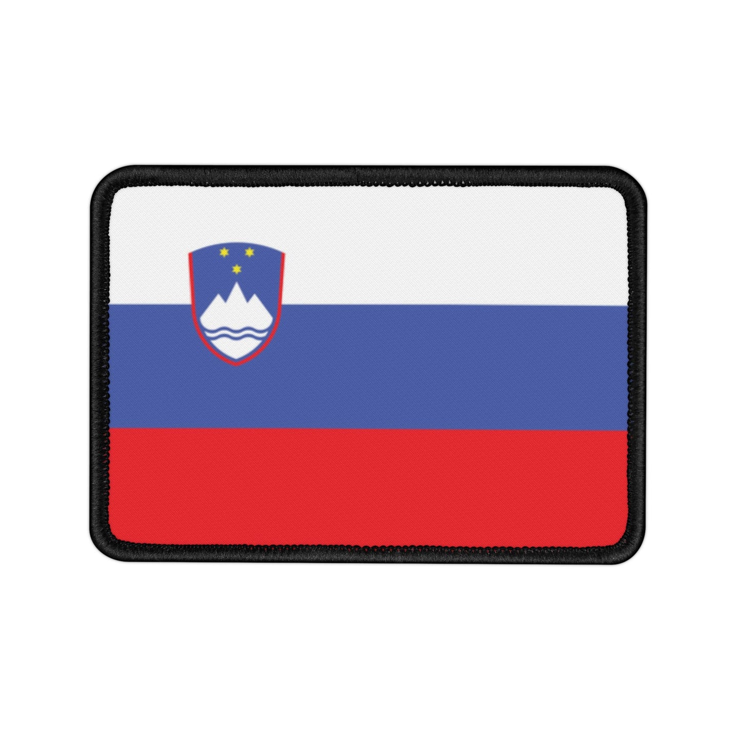 Flag Village Slovenia Flag Embroidery Iron-On Patches