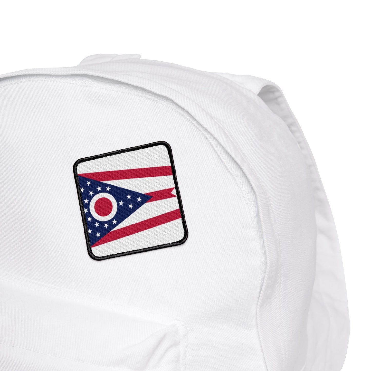 Flag Village Ohio State Flag Embroidery Iron-On Patches