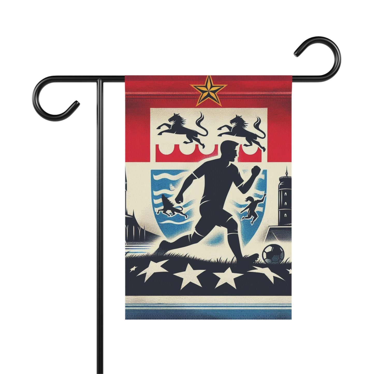 Flag Village Luxembourg Flag Sporting Garden & House Banner LUX0003