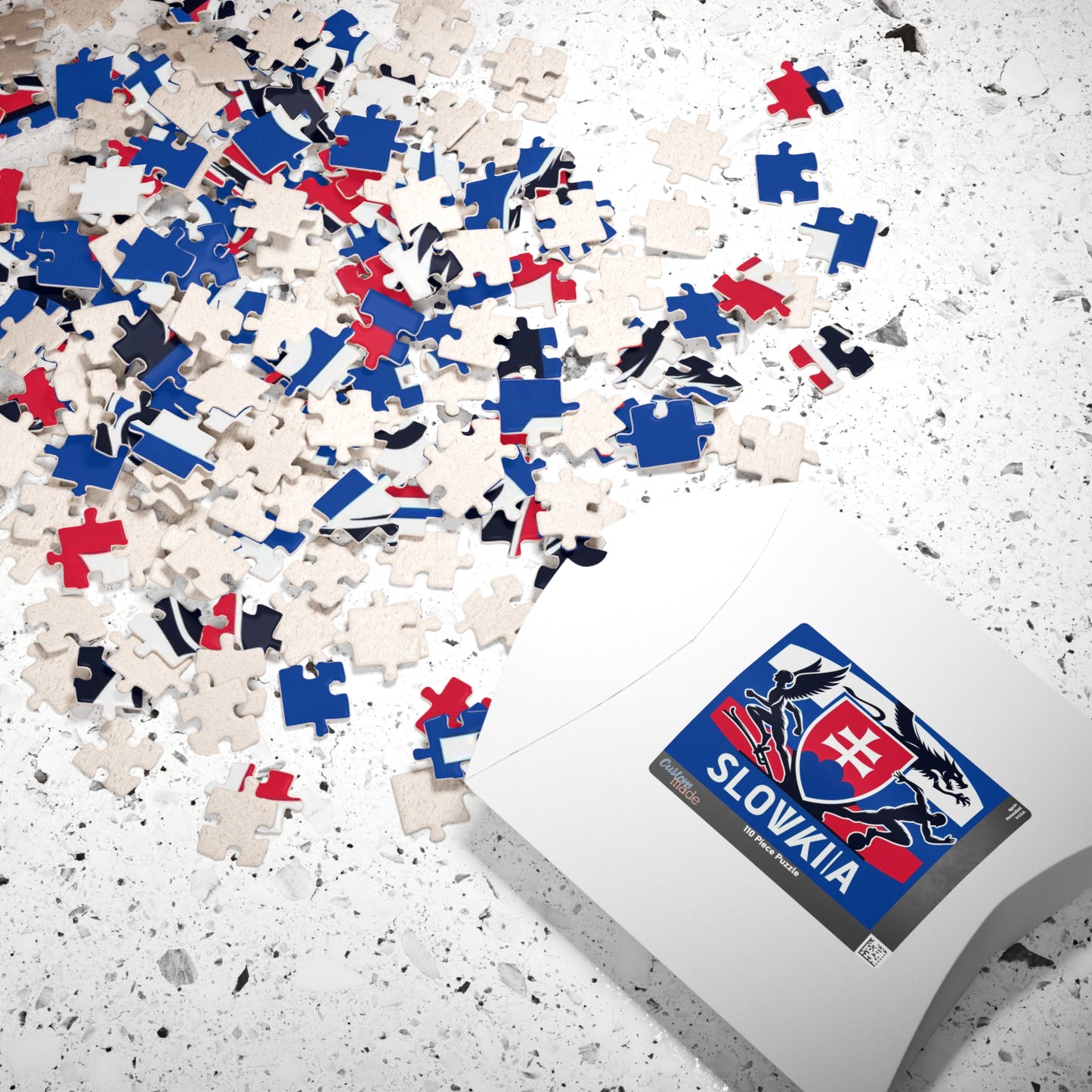 Flag Village Slovakia Sporting Flag Puzzle (110, 252, 520, 1014-piece) SVK0003