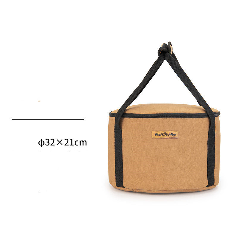 Flag Village Camping Bucket Travel Outdoor Gear Storage Bag
