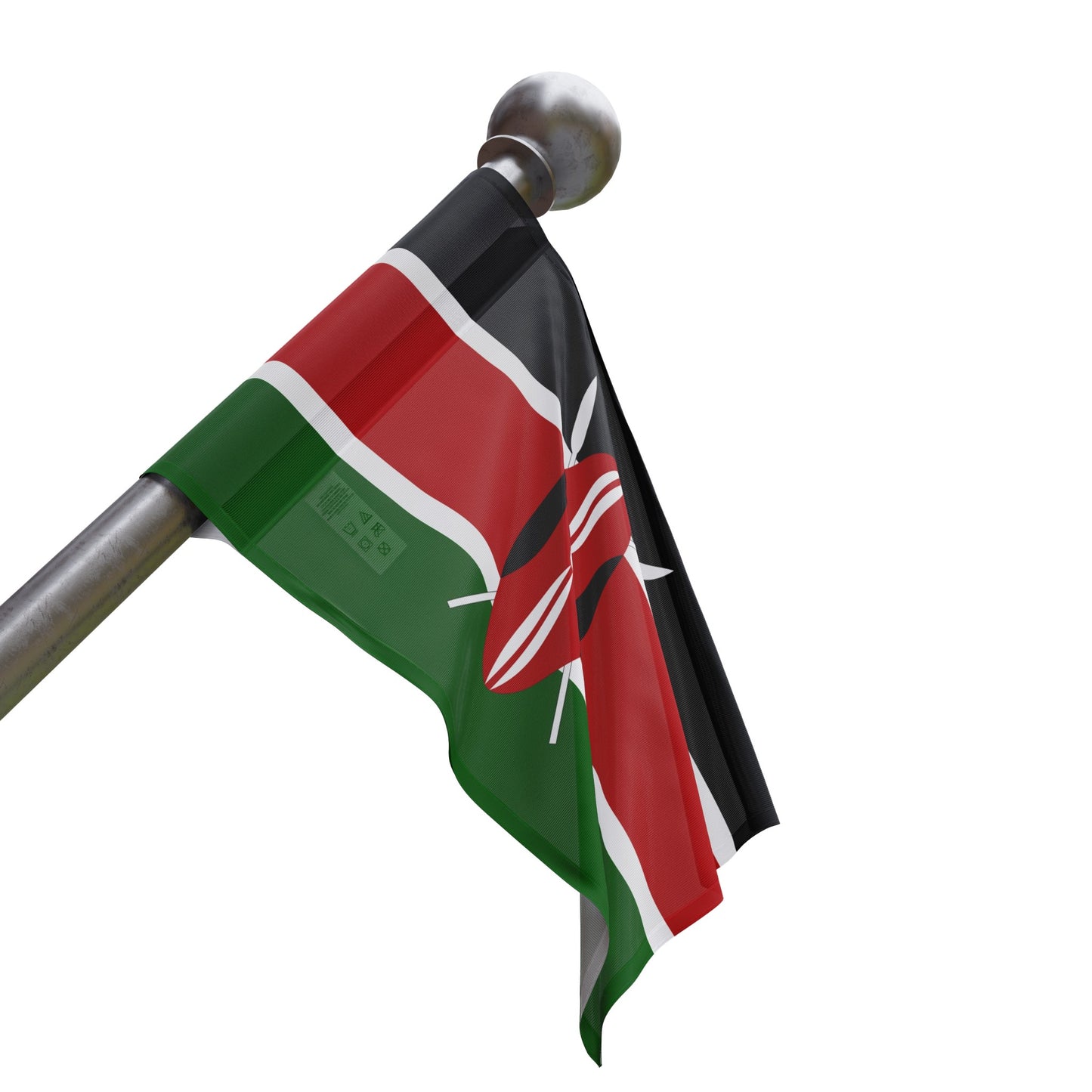 Flag Village Kenya Flag 18" x 12" / 36" x 24" / 60" x 36"