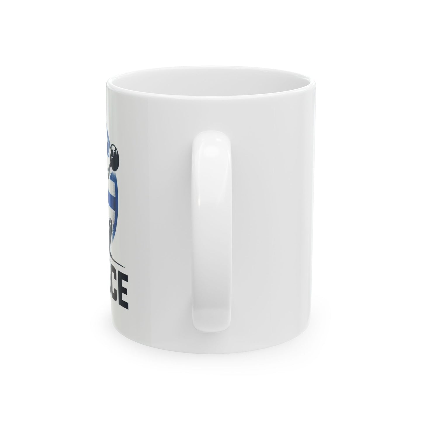 Flag Village Greece Sporting Flag Ceramic Coffee Mug 11oz GRC0007