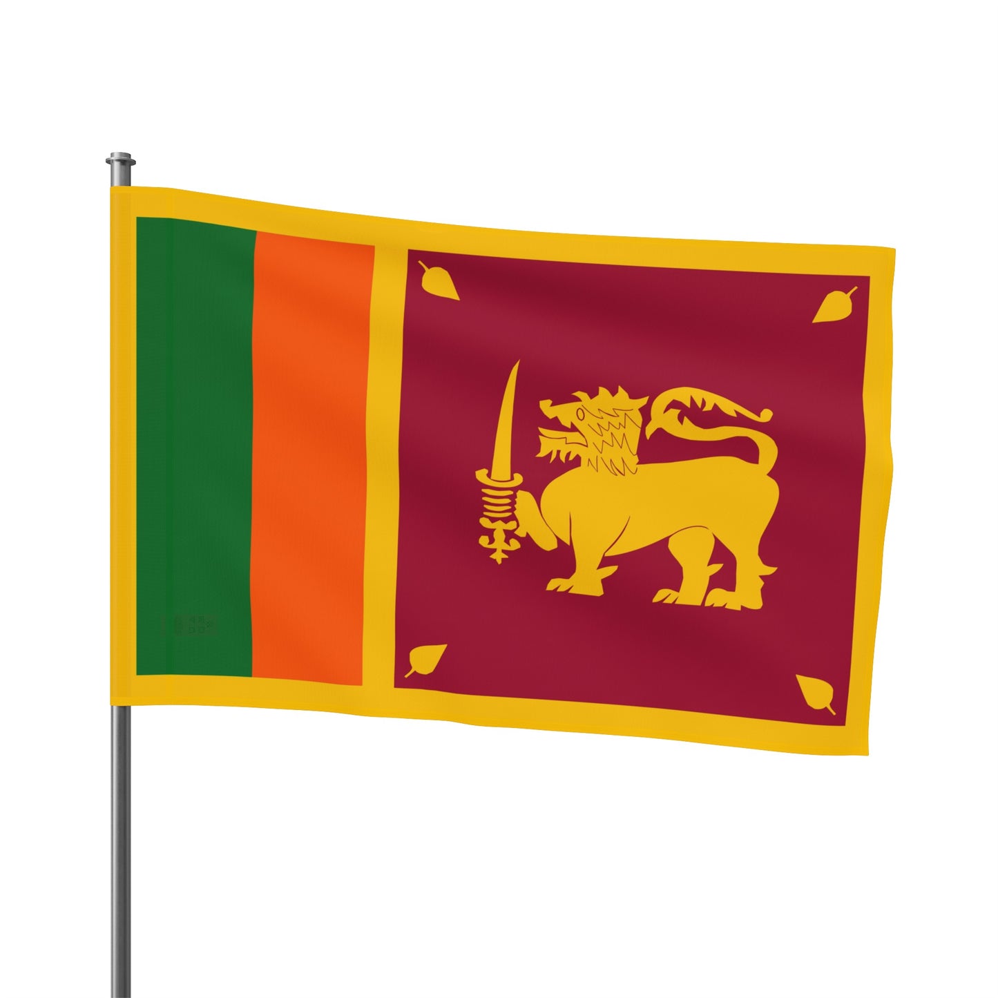 Flag Village Sri Lanka Flag 18" x 12" / 36" x 24" / 60" x 36"