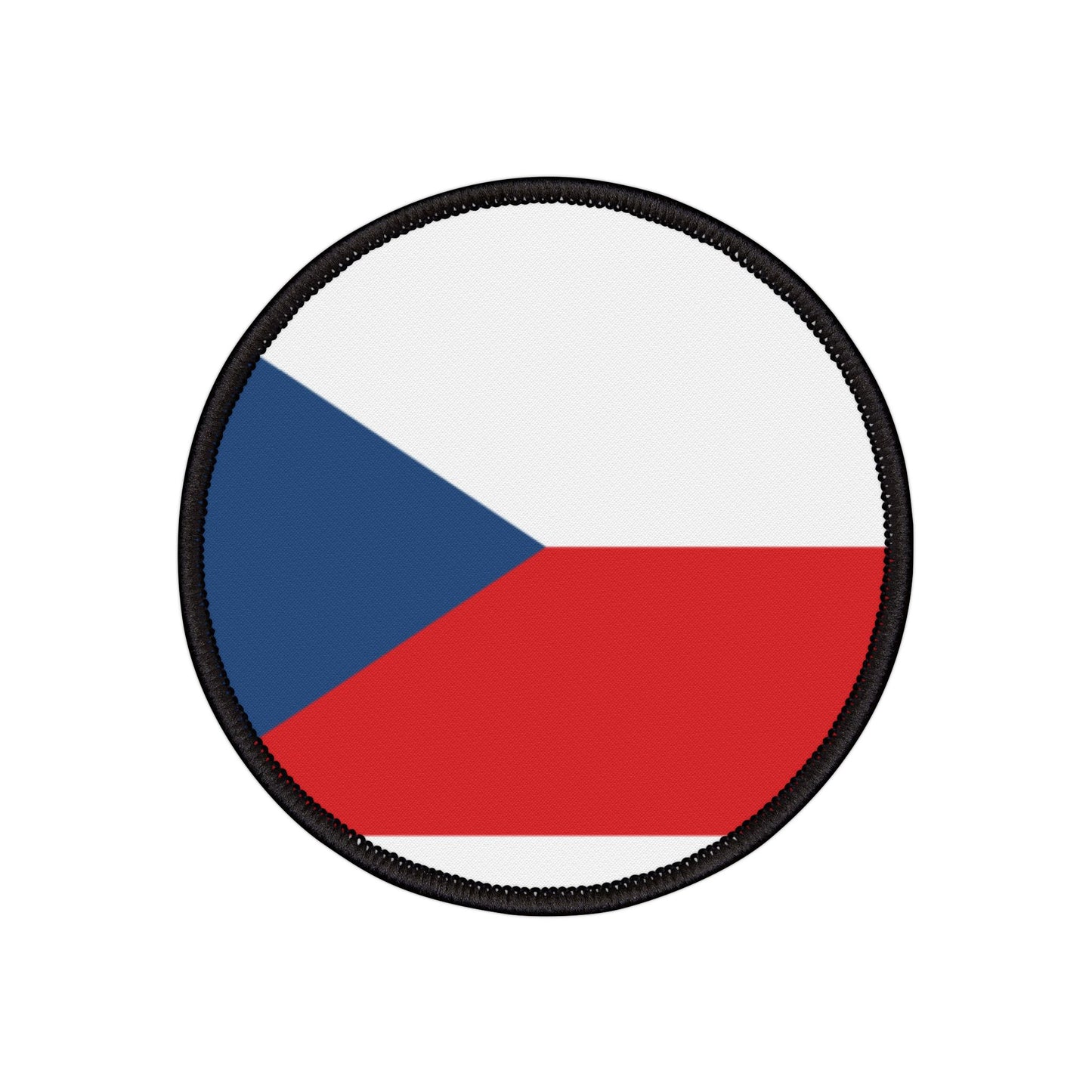 Flag Village Czech Republic Flag Embroidery Iron-On Patches