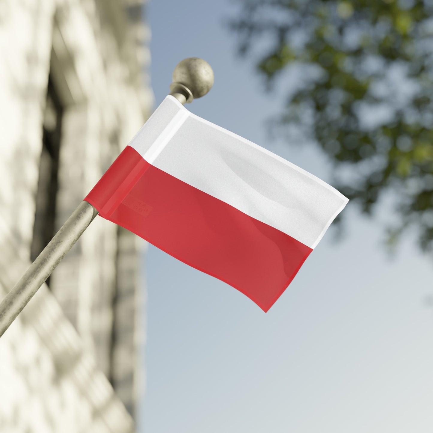 Flag Village Poland Flag 18" x 12" / 36" x 24" / 60" x 36"