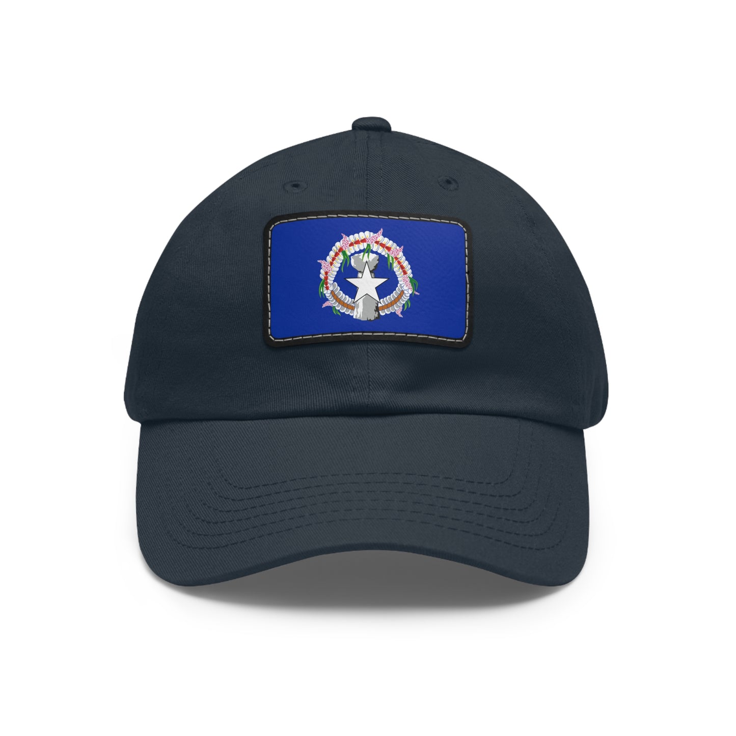 Flag Village USA Northern Mariana Islands State Flag Hat Cap with Leather Patch