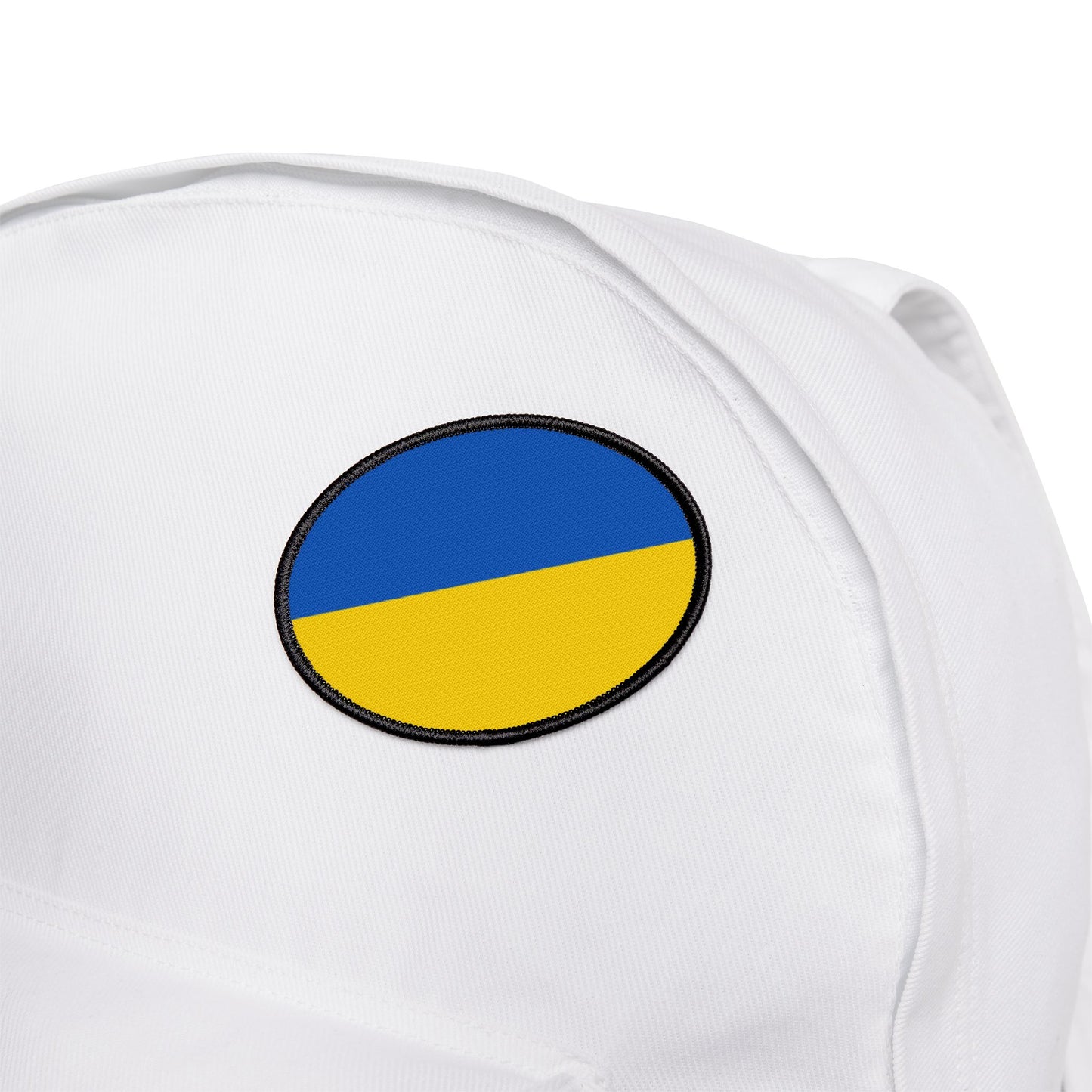 Flag Village Ukraine Flag Embroidery Iron-On Patches