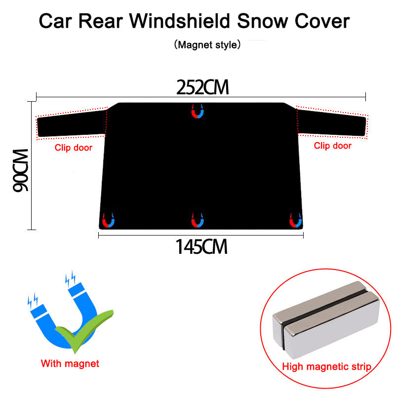 Flag Village Auto ToolsCar snow cover