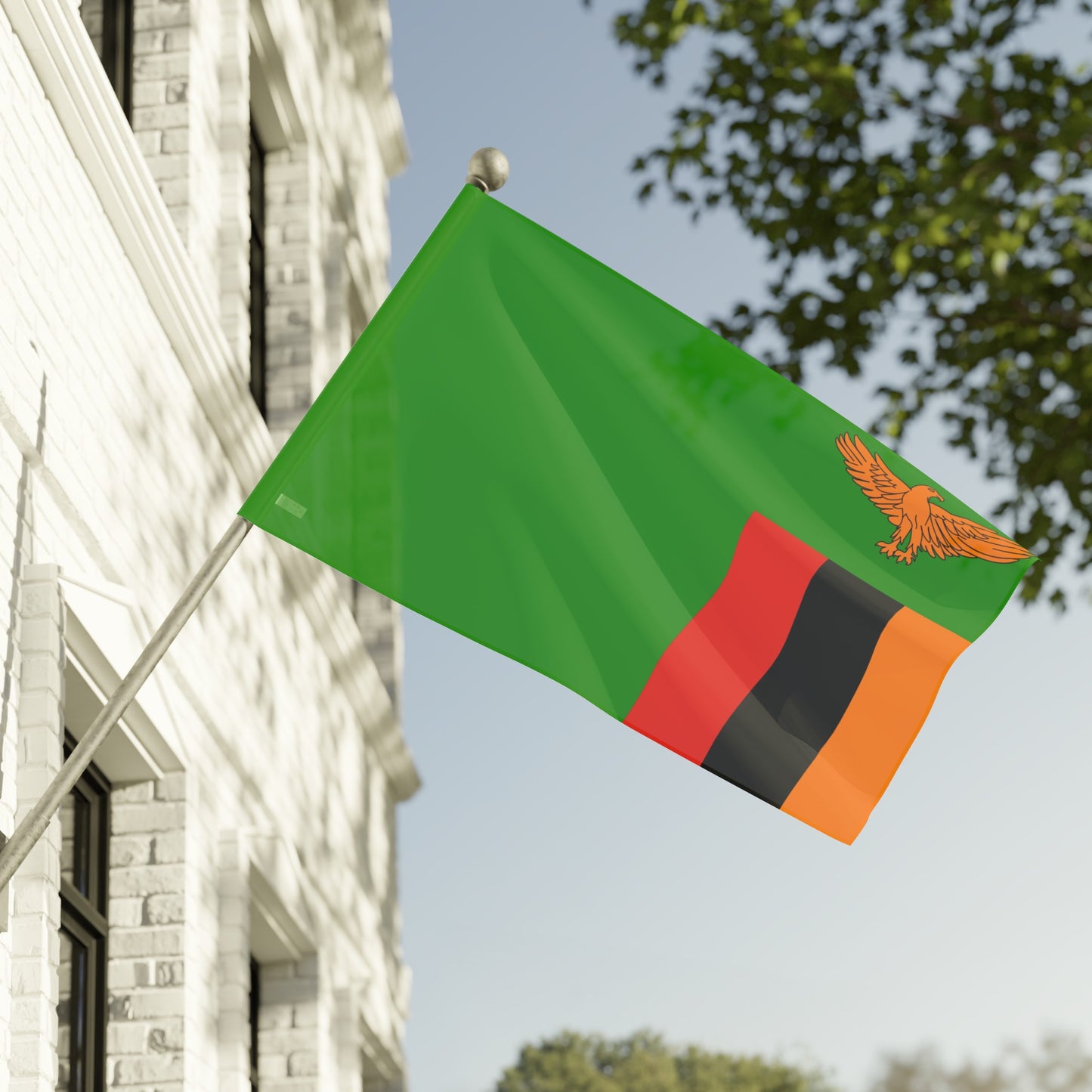 Flag Village Zambia Flag 18" x 12" / 36" x 24" / 60" x 36"