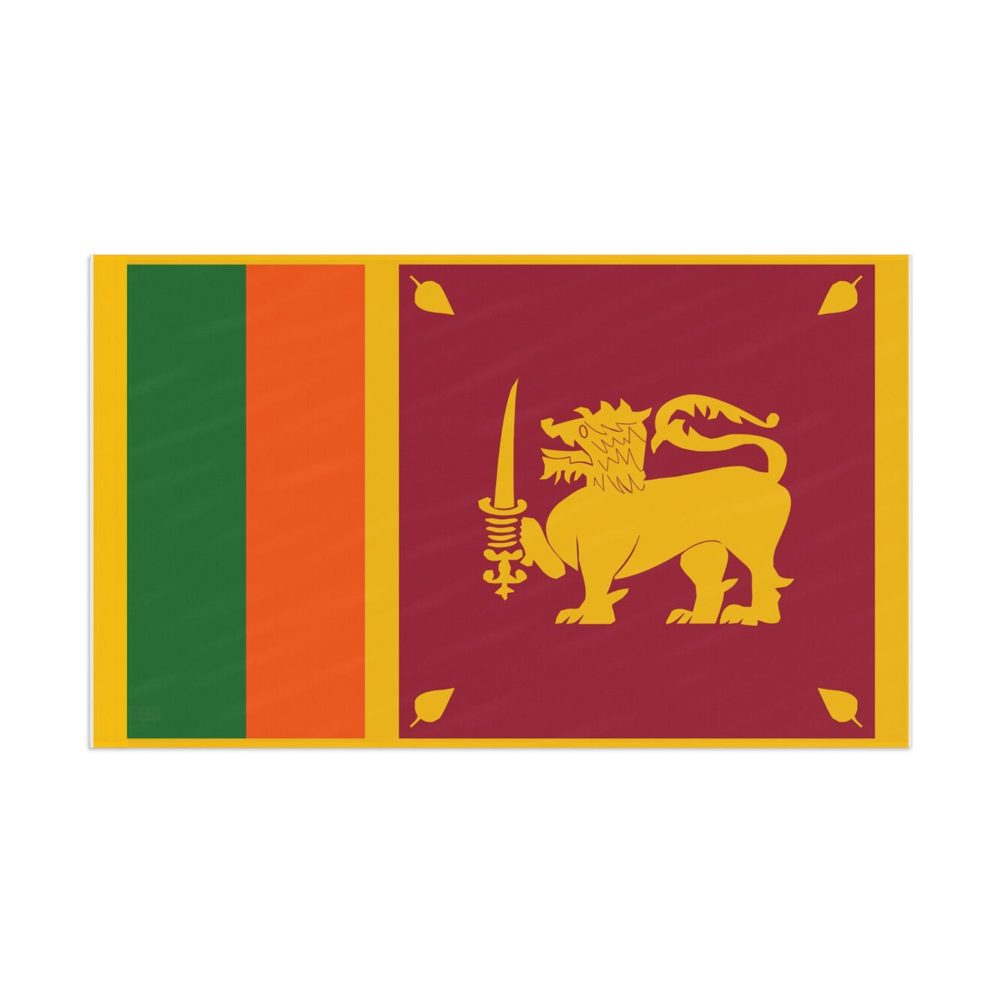 Flag Village Sri Lanka Flag 18" x 12" / 36" x 24" / 60" x 36"