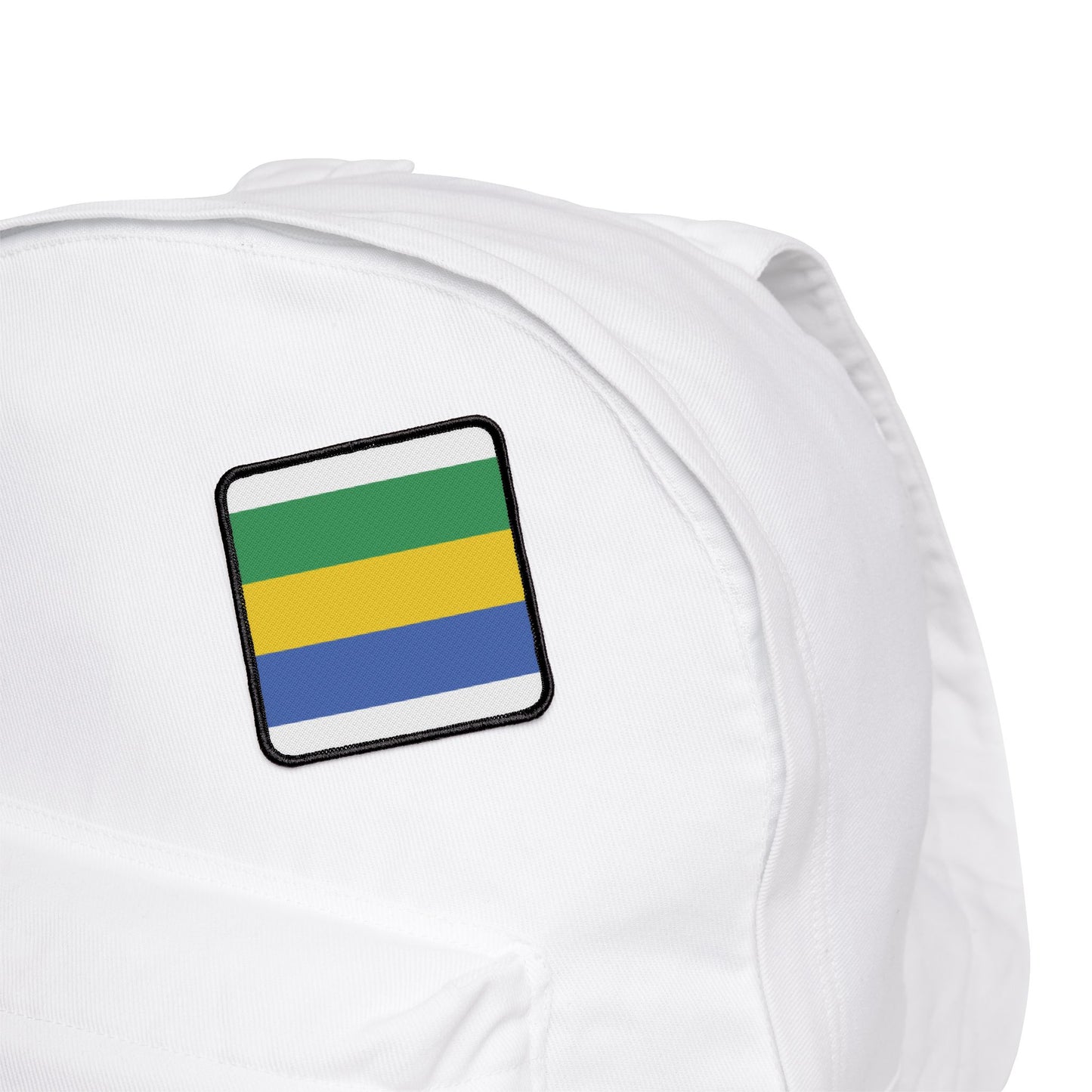 Flag Village Gabon Flag Embroidery Iron-On Patches