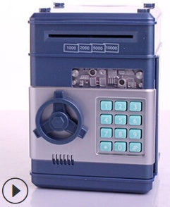 Flag Village Automatic Paper Money Piggy Bank Gift Money Box Safe