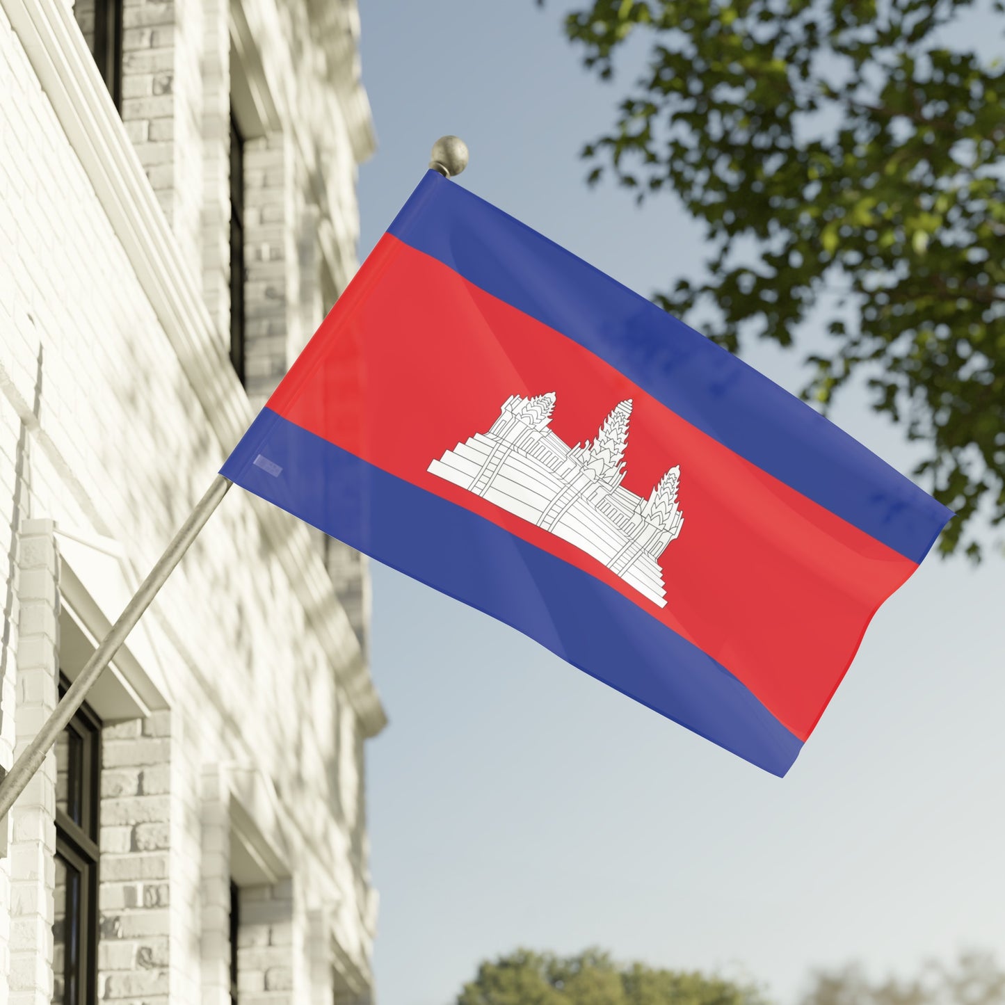 Flag Village Cambodia Flag 18" x 12" / 36" x 24" / 60" x 36"