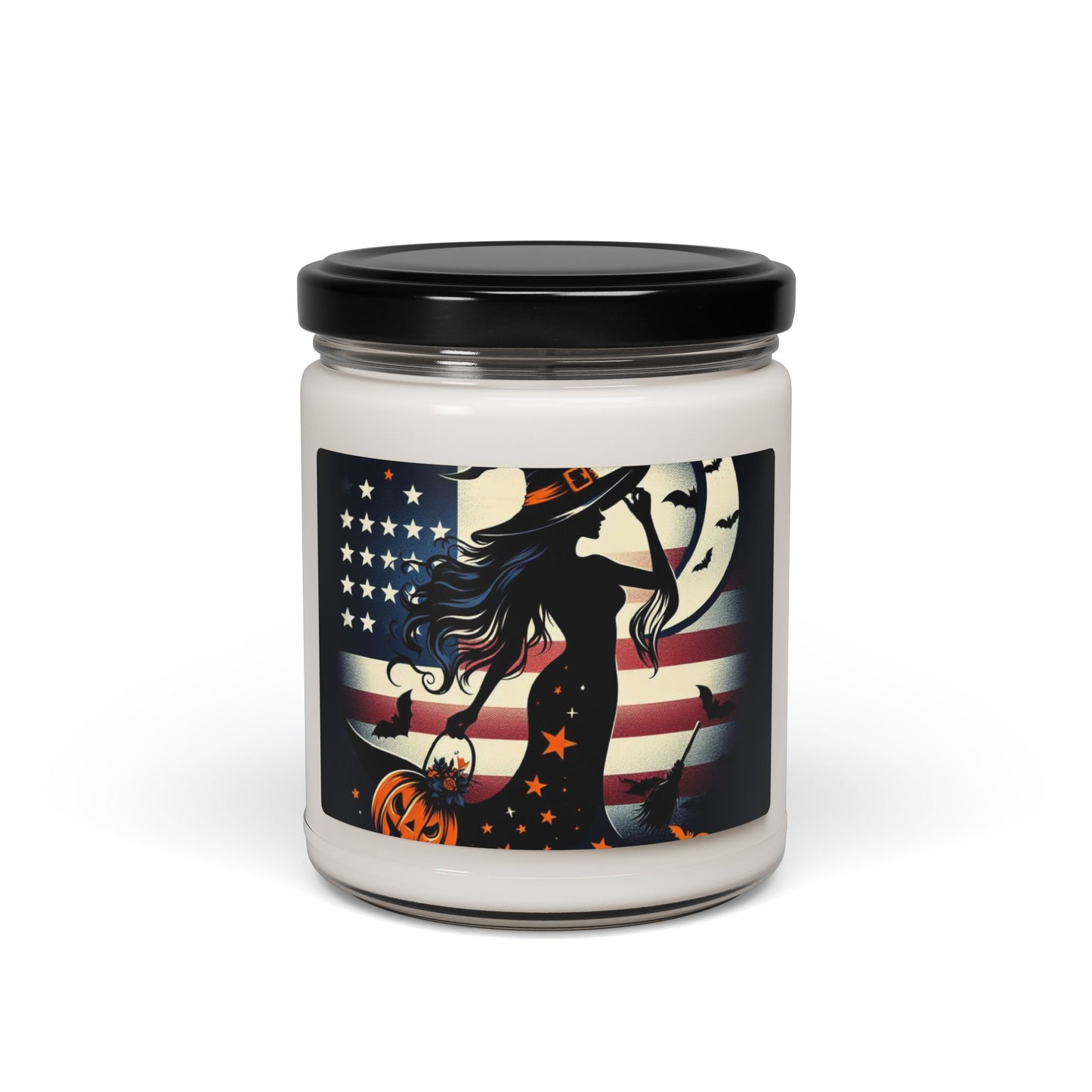 Flag Village Halloween Pretty Witch Scented Soy Candle, 9oz HW0030